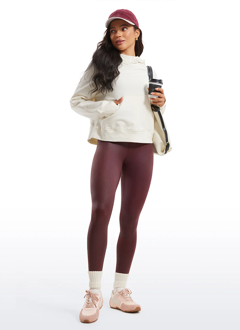 Matte Faux Leather Legging 28'' - Image 32