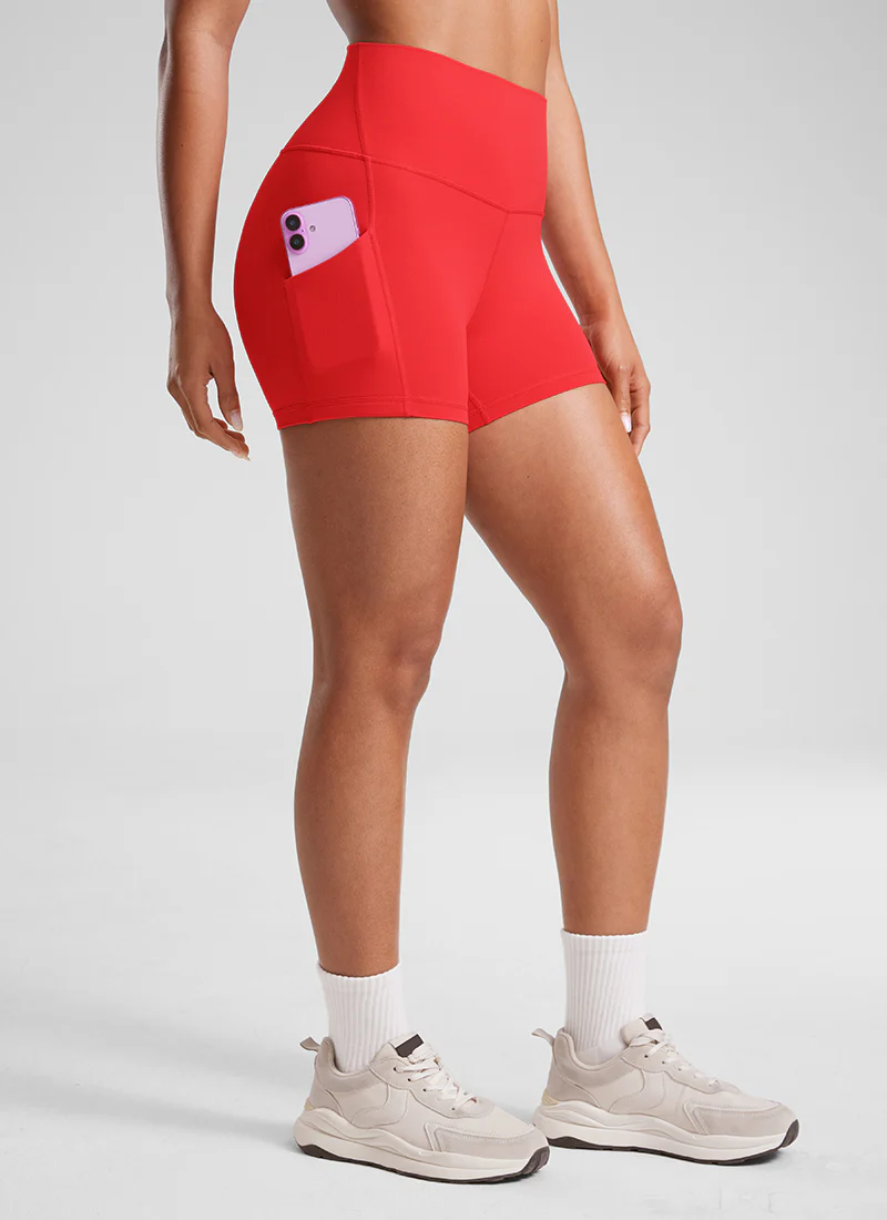 Butterluxe Pocket Yoga Shorts 3'' - Image 4