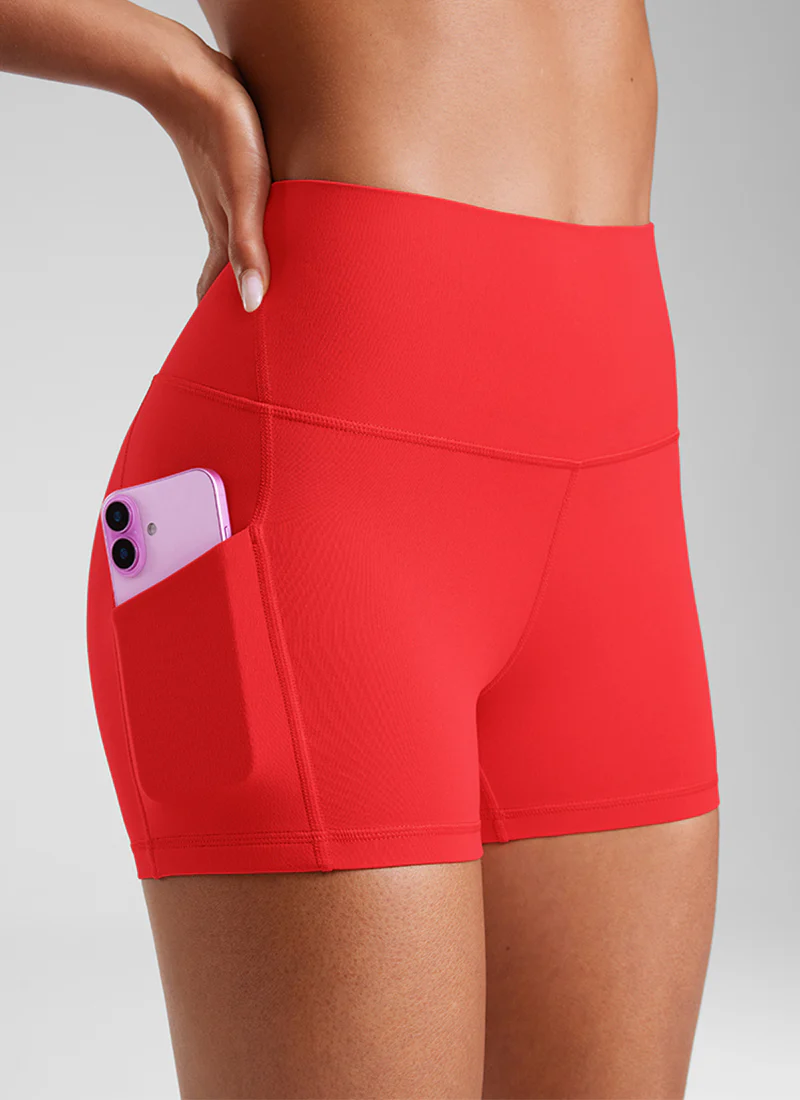 Butterluxe Pocket Yoga Shorts 3'' - Image 6