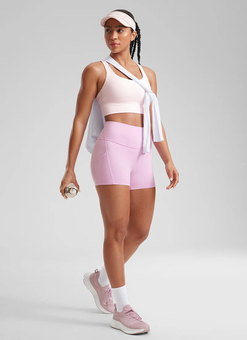 Butterluxe Pocket Yoga Shorts 3'' - Image 5