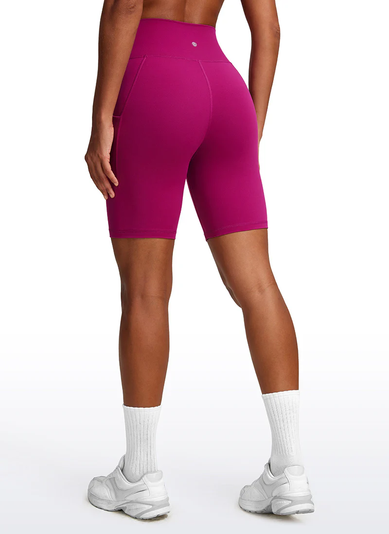 Butterluxe Pocket Yoga Shorts 8'' - Image 5
