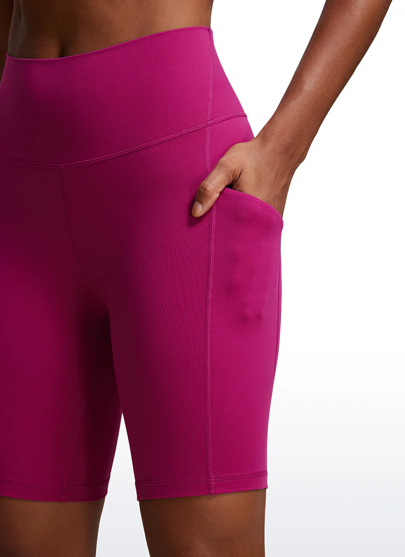 Butterluxe Pocket Yoga Shorts 8'' - Image 7