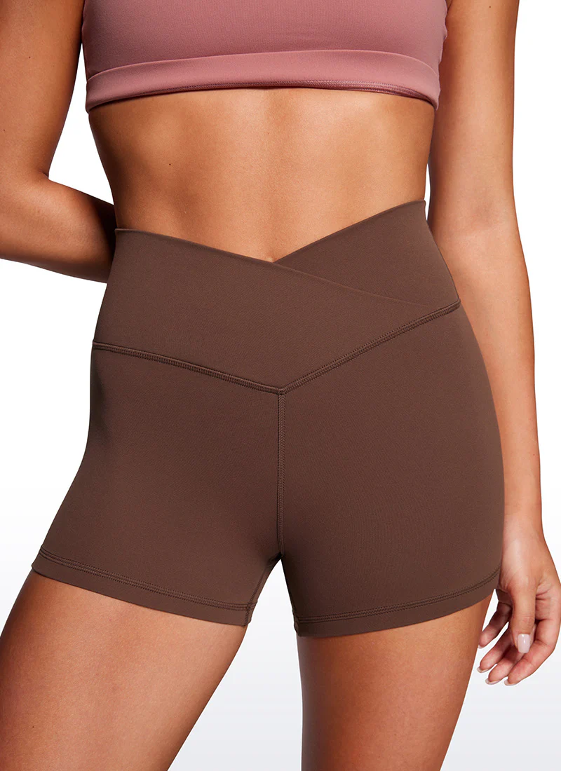 Butterluxe V Cross Waist Shorts 3" - Image 44
