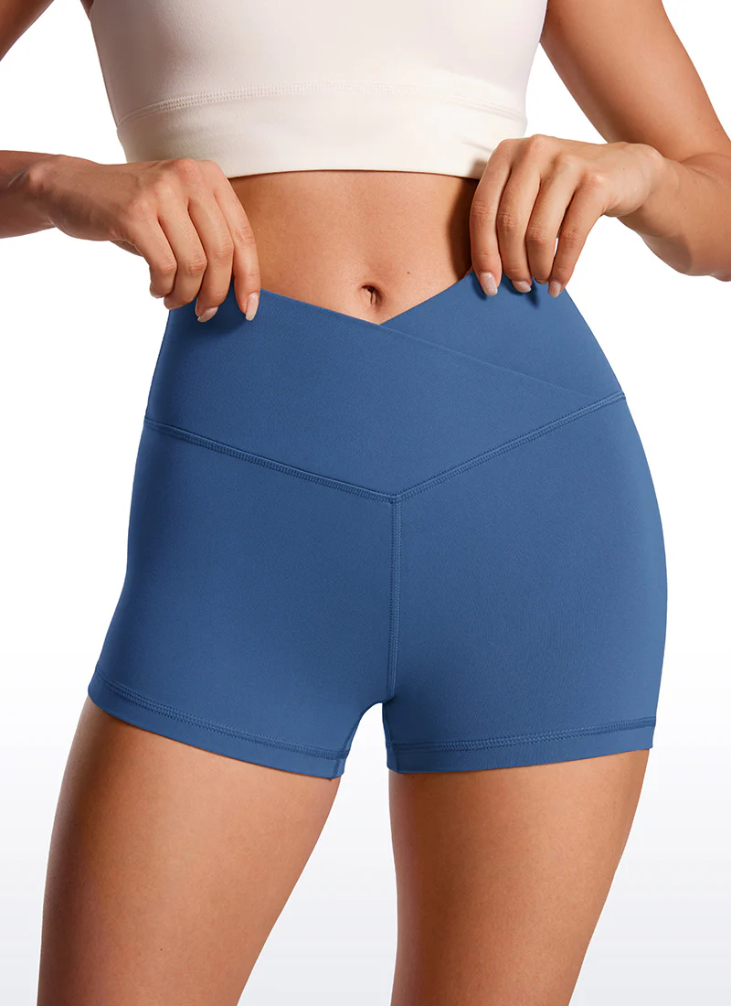 Butterluxe V Cross Waist Shorts 3" - Image 48