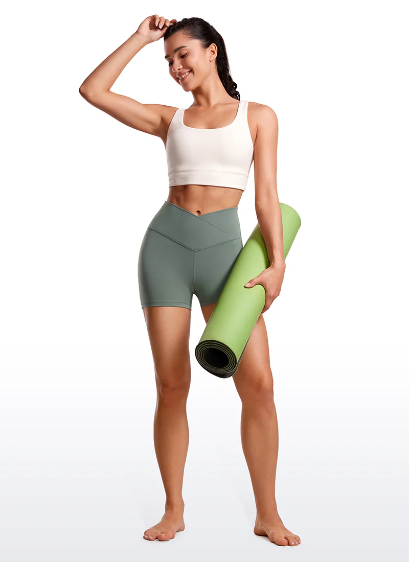 Butterluxe V Cross Waist Shorts 3" - Image 7