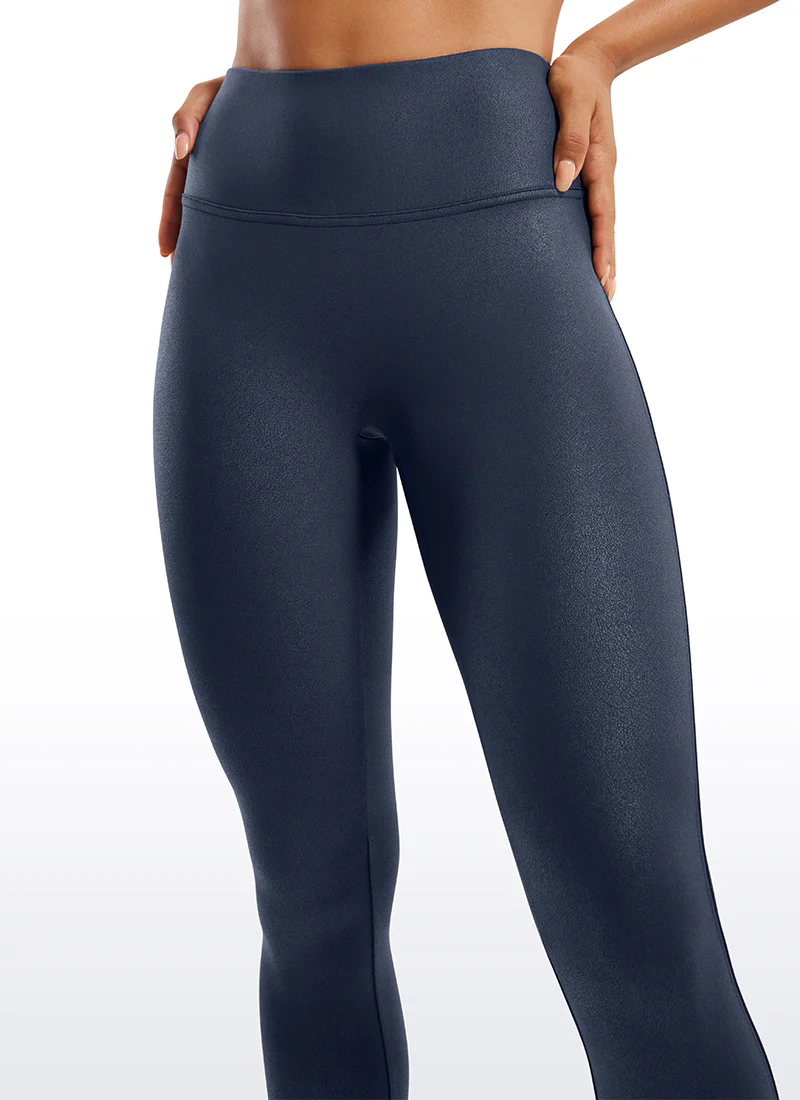 Faux Leather No Front Seam Legging 28'' - Image 14