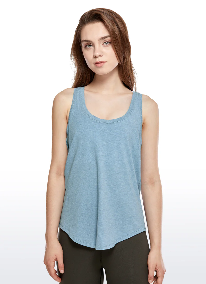 Pima Cotton Tank Racerback - Image 11