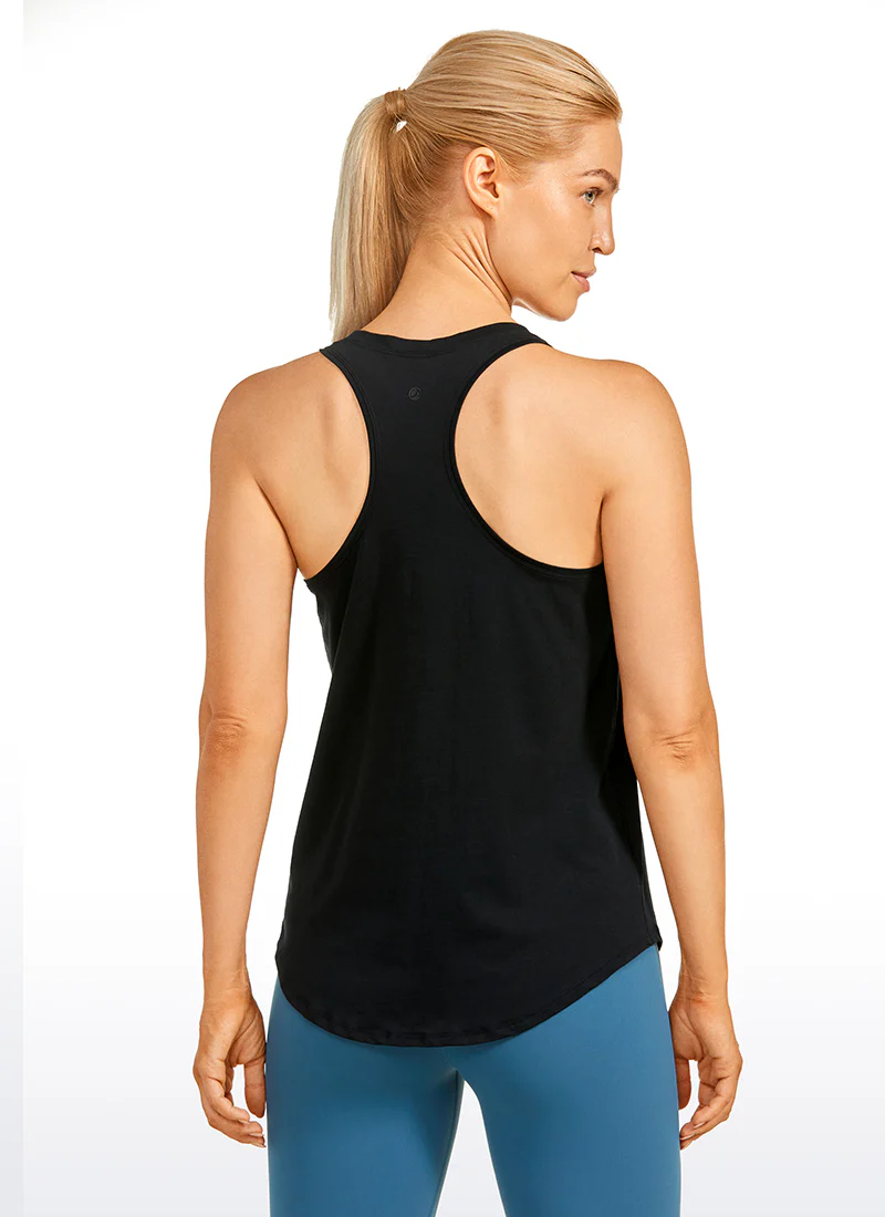 Pima Cotton Tank Racerback - Image 7