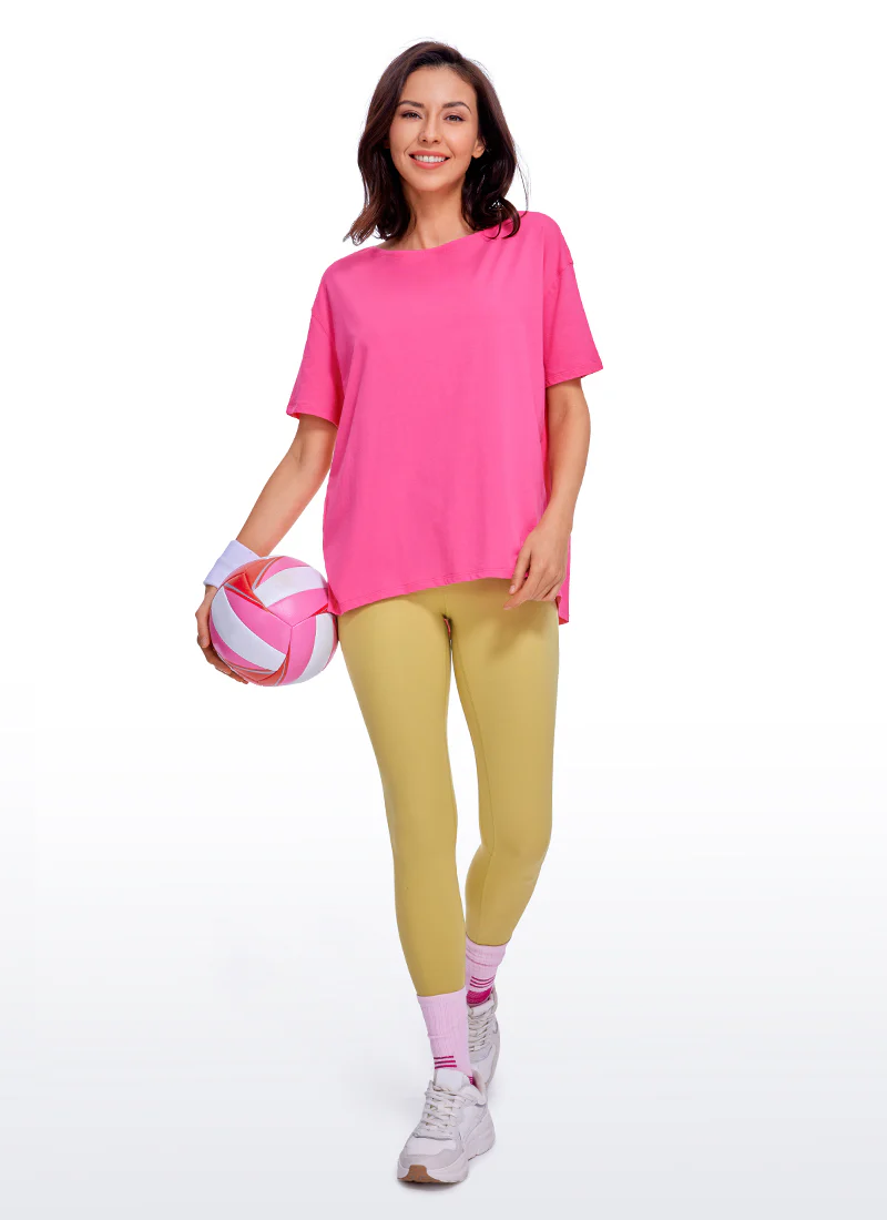 Pima Cotton Boat Neck Short Sleeve - Image 3