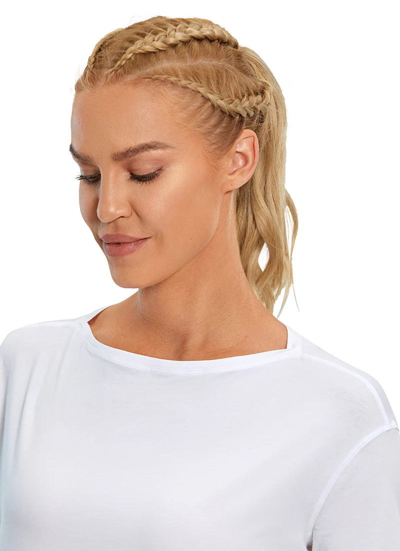 Pima Cotton Boat Neck Short Sleeve - Image 7