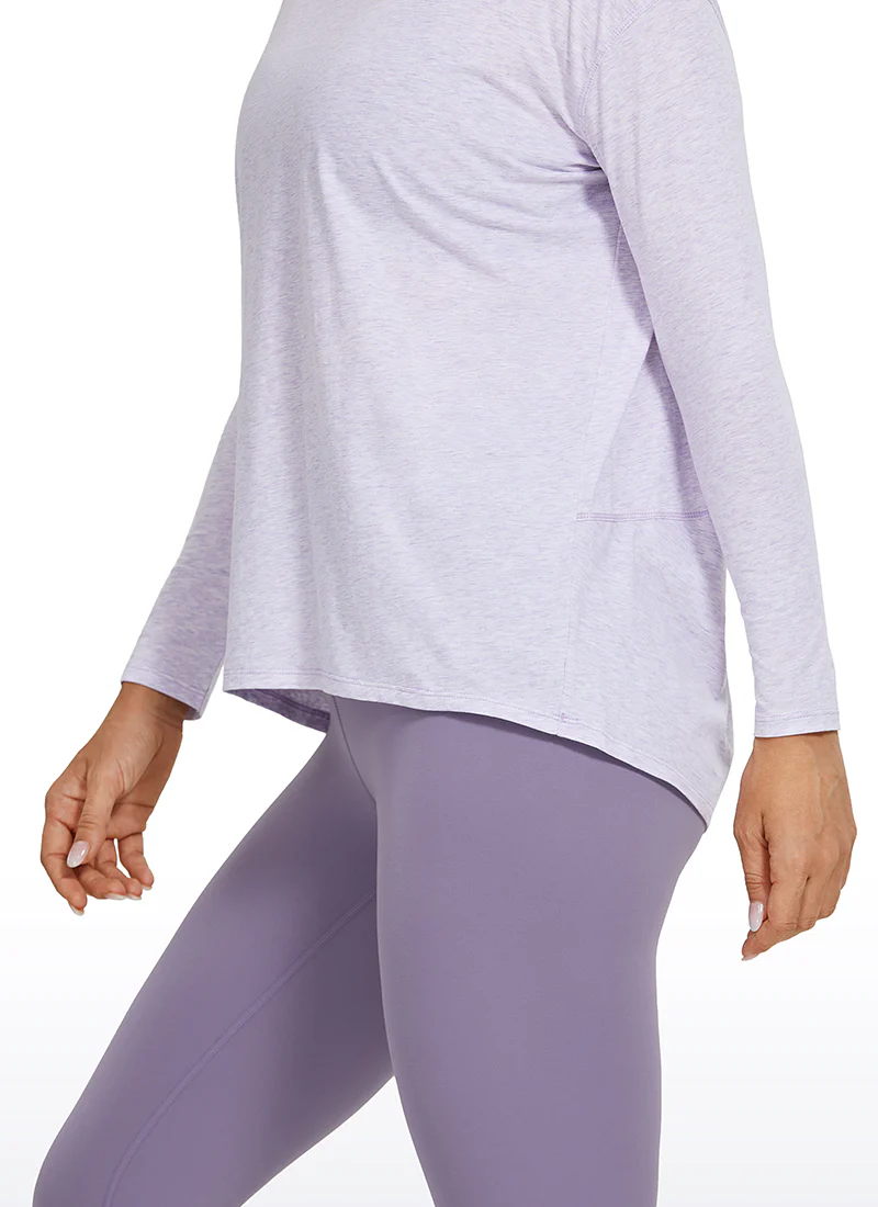 Pima Cotton Boat Neck Long Sleeve - Image 14