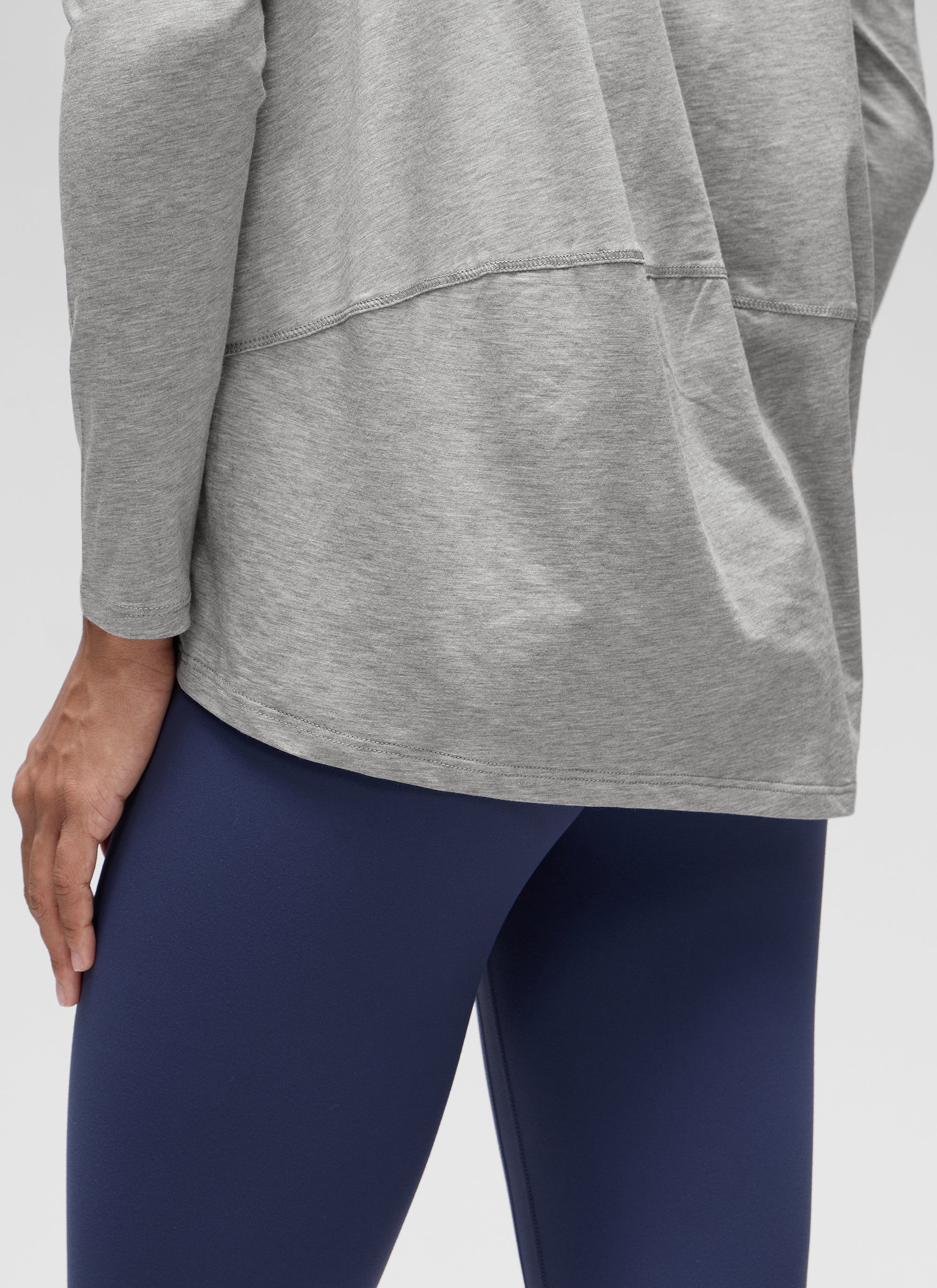 Pima Cotton Boat Neck Long Sleeve - Image 10