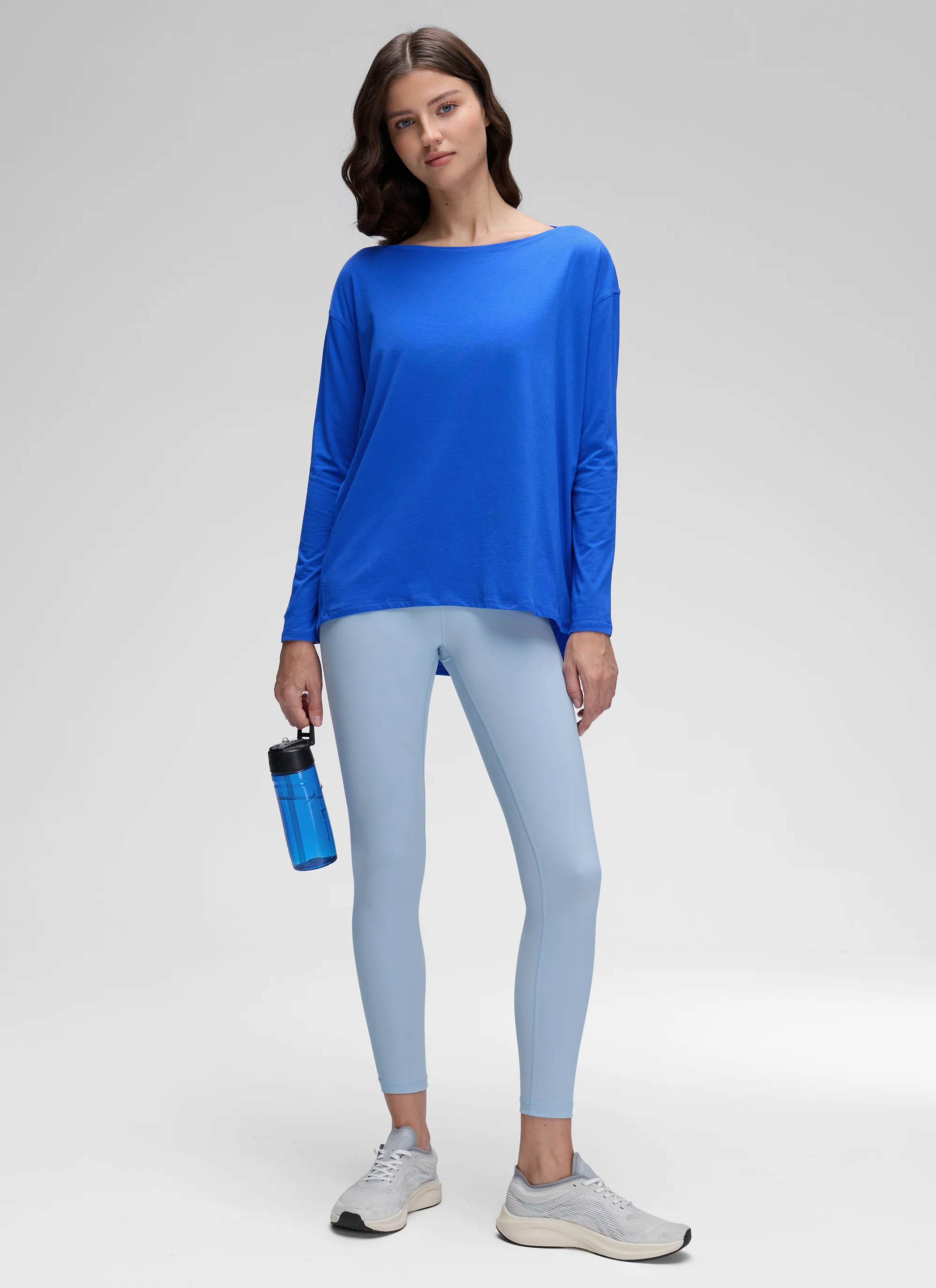 Pima Cotton Boat Neck Long Sleeve - Image 13