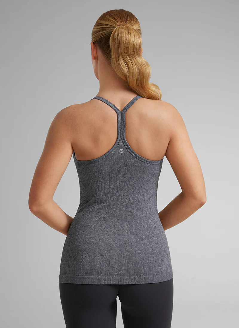 Speedy Seamless Built in Bra  Y back Tank - Image 18