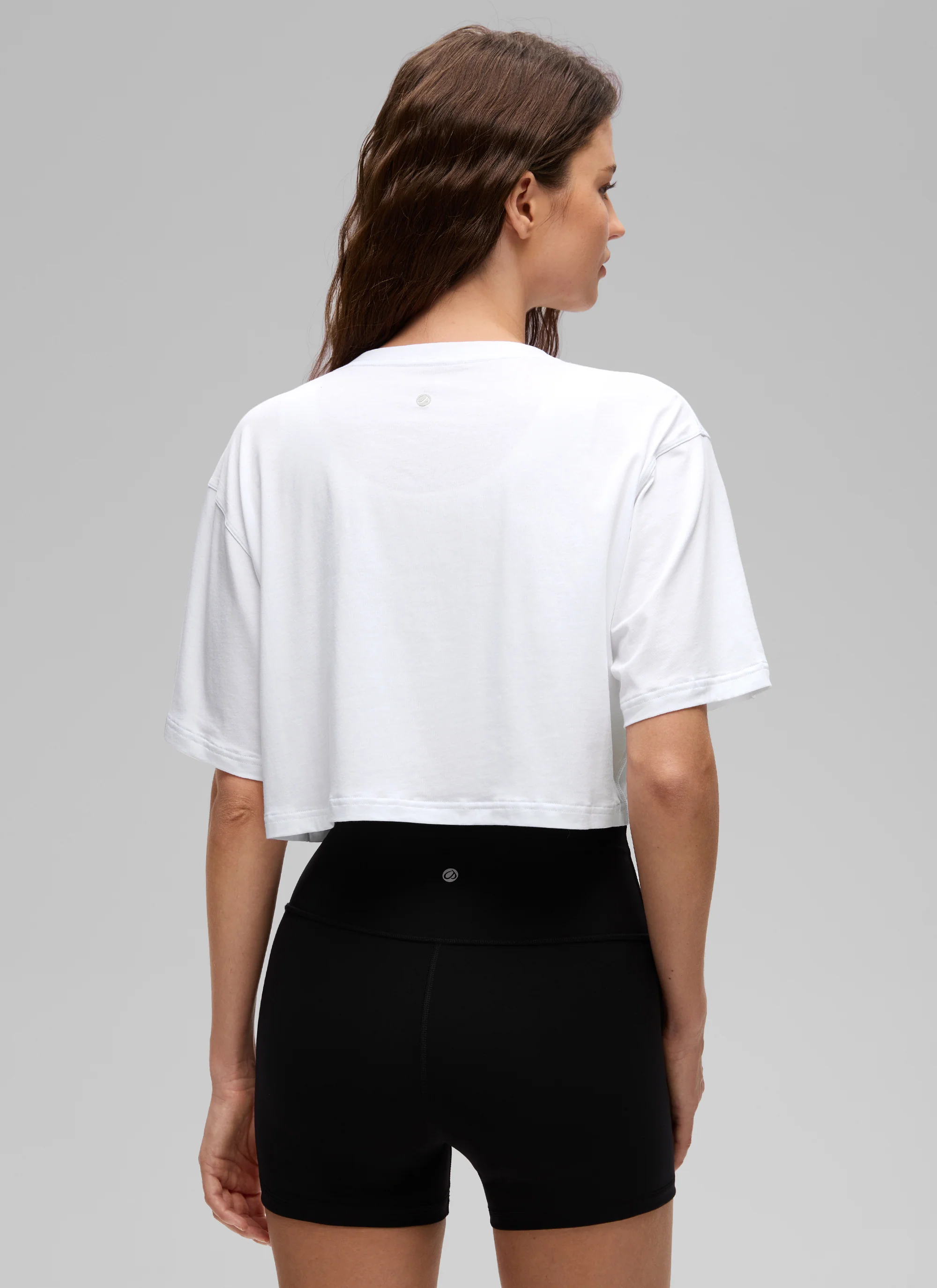 Pima Cotton Cropped Short Sleeve - Image 18