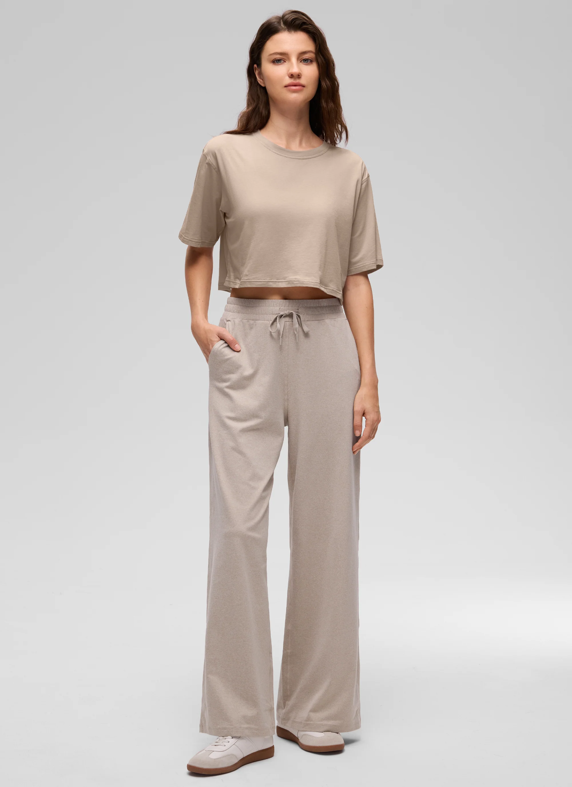 Pima Cotton Cropped Short Sleeve - Image 3