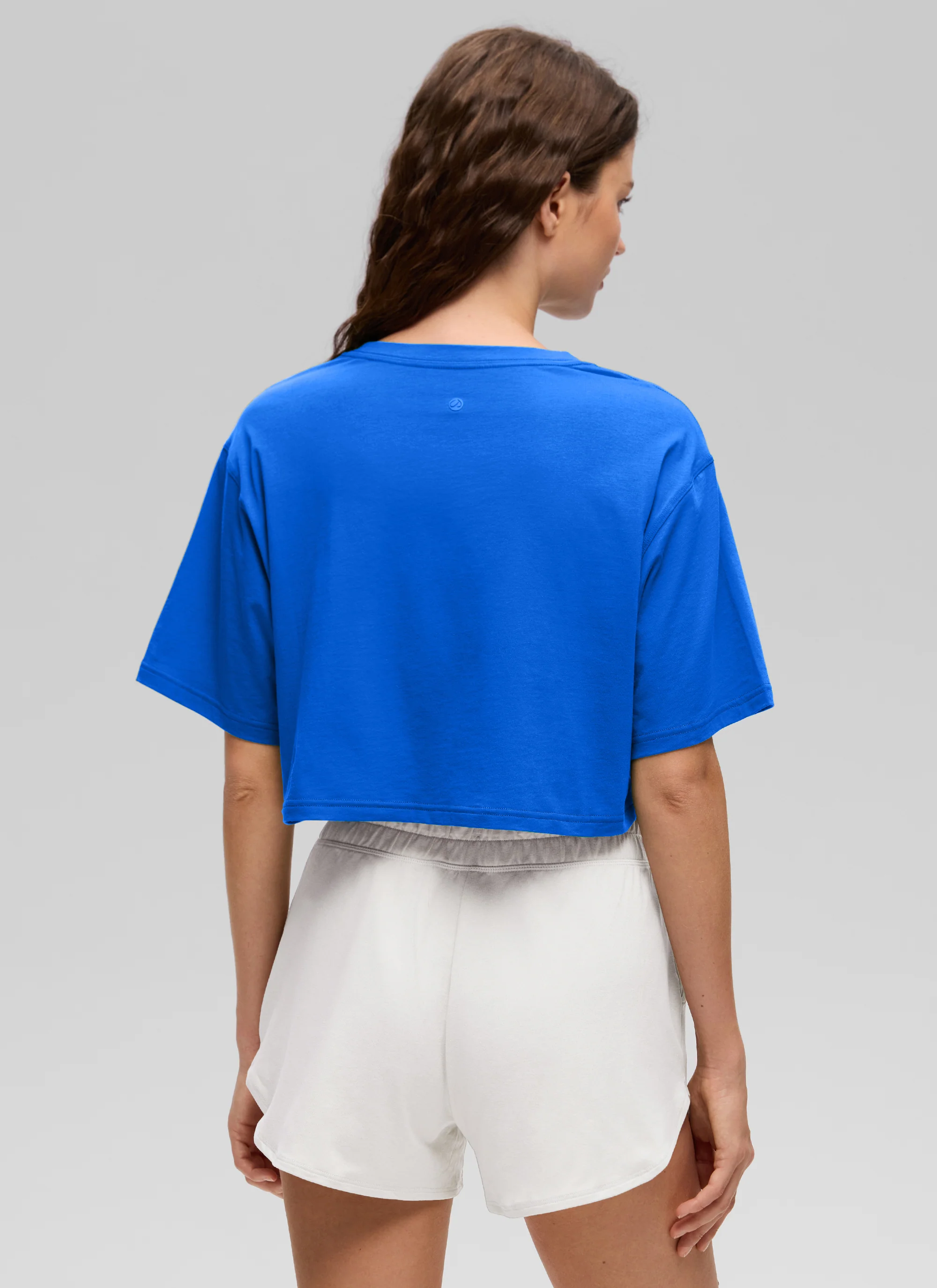 Pima Cotton Cropped Short Sleeve - Image 39