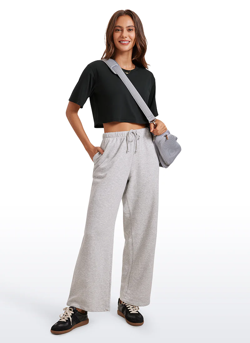 Pima Cotton Cropped Short Sleeve - Image 7