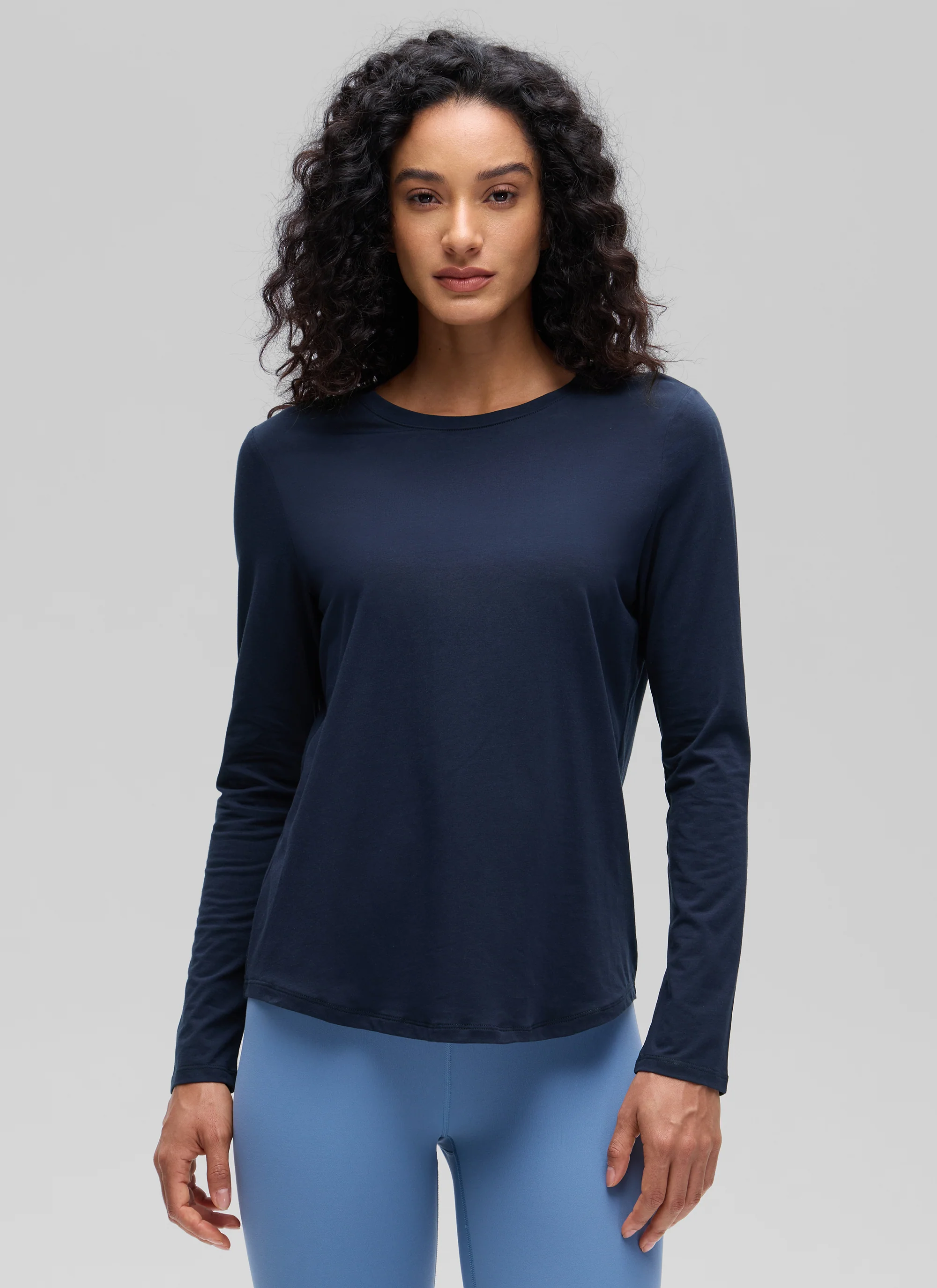 Pima Cotton Workout Long Sleeve - Image 11