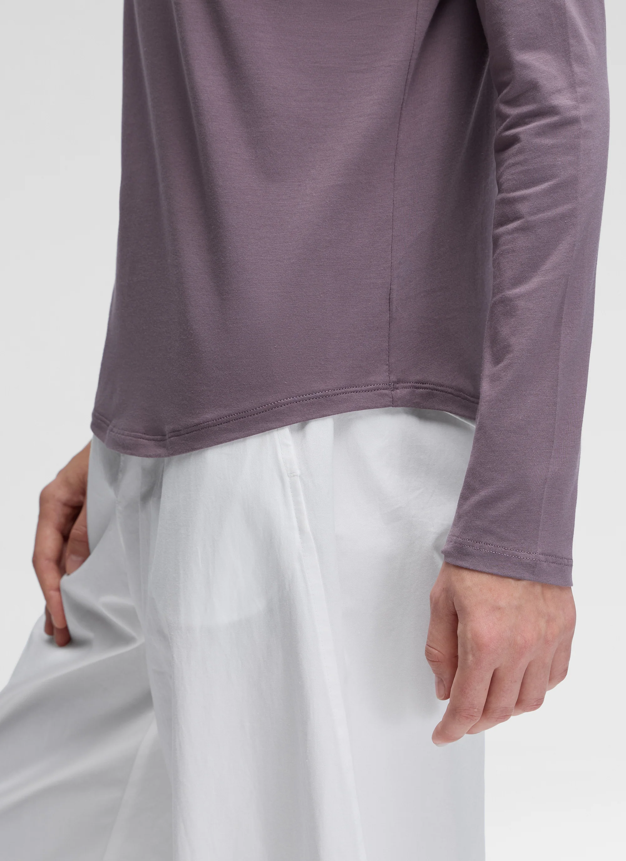 Pima Cotton Workout Long Sleeve - Image 4
