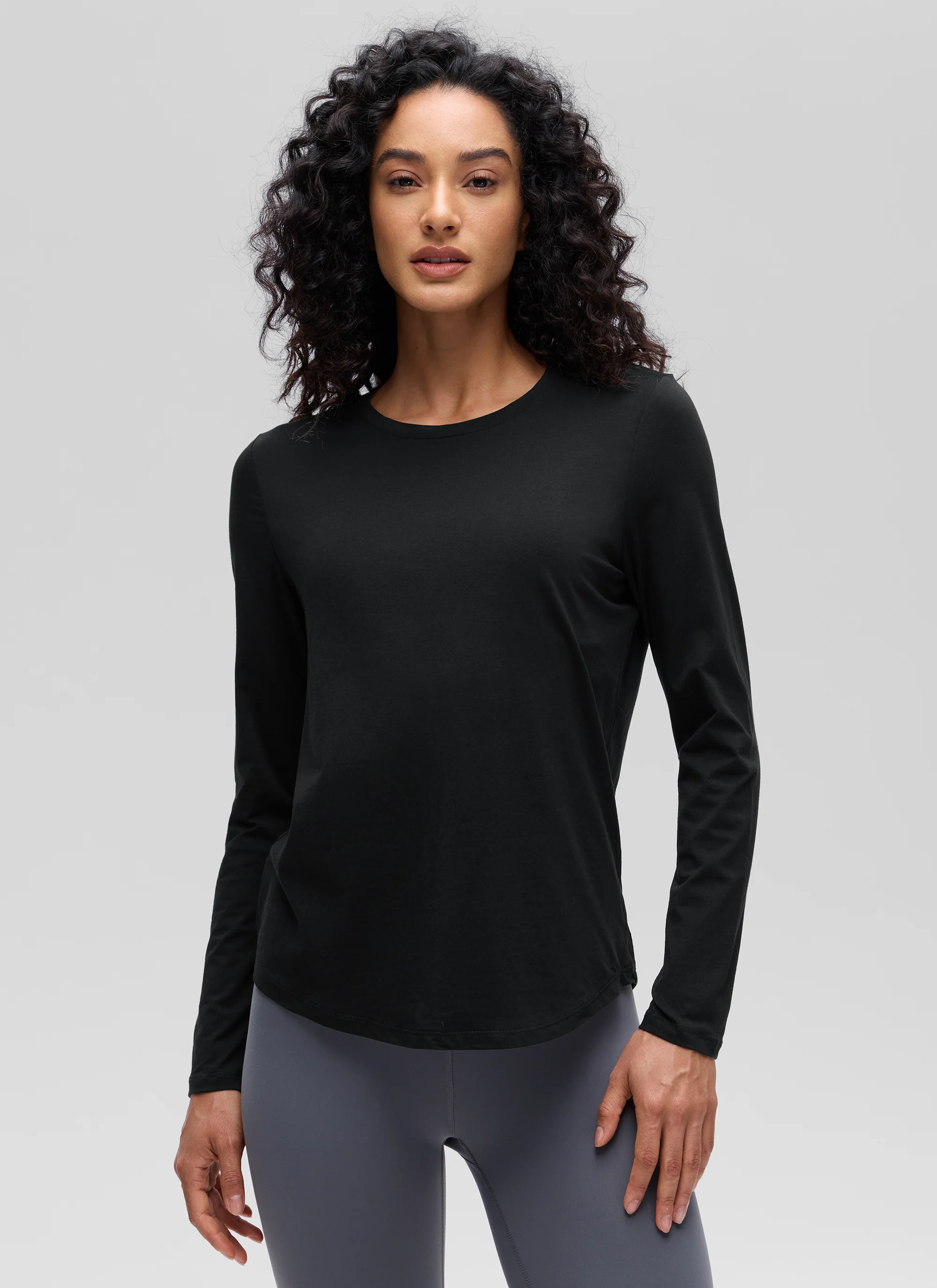 Pima Cotton Workout Long Sleeve - Image 6