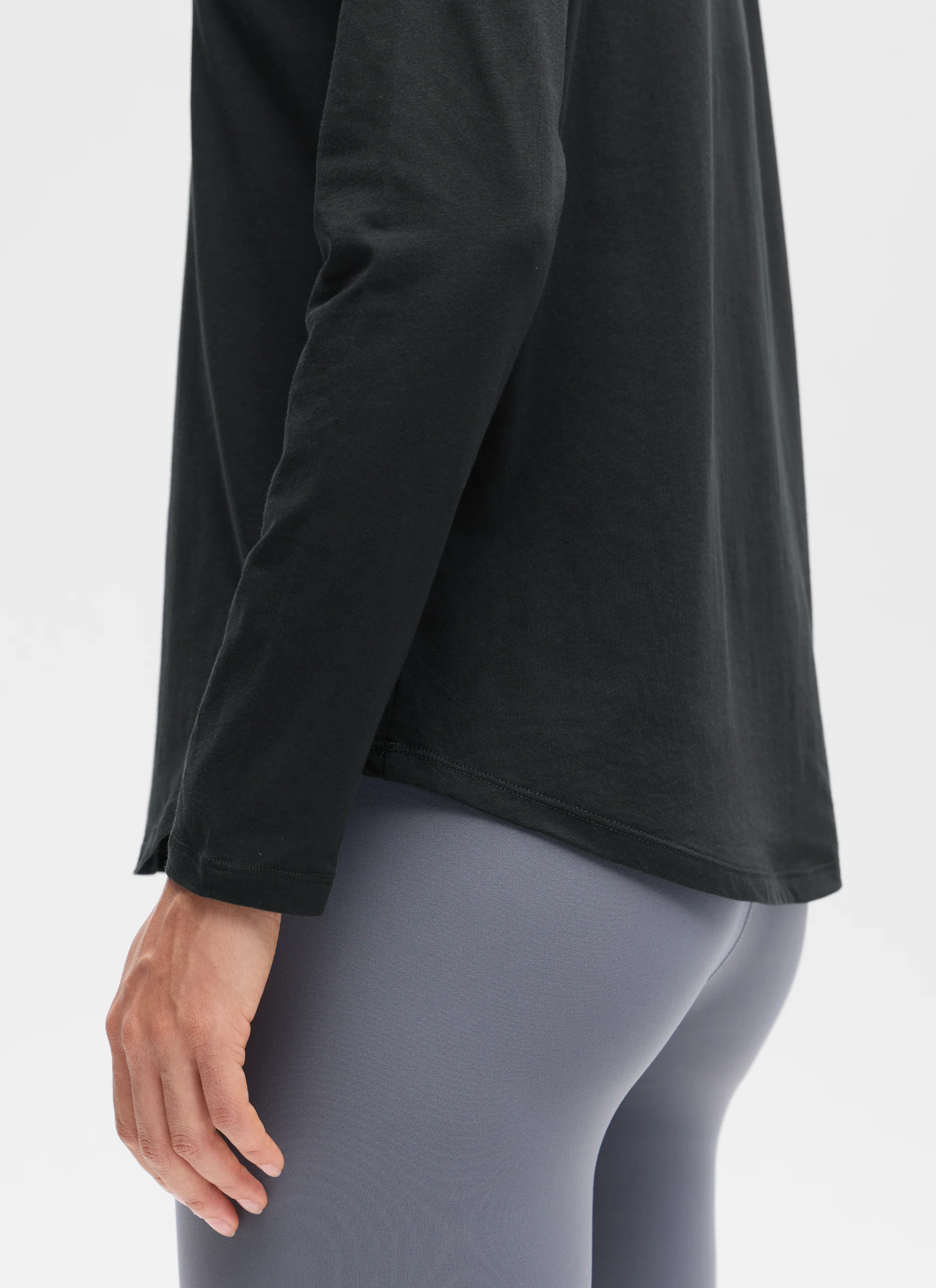 Pima Cotton Workout Long Sleeve - Image 9