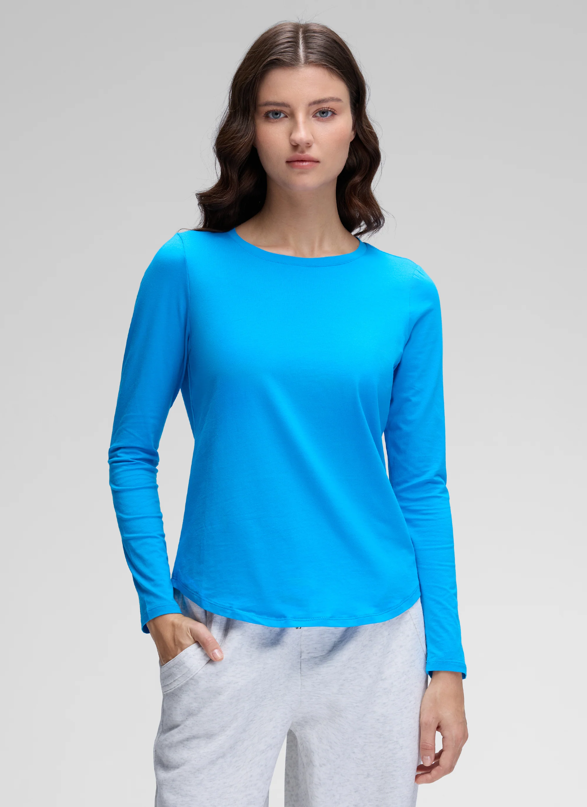 Pima Cotton Workout Long Sleeve - Image 13