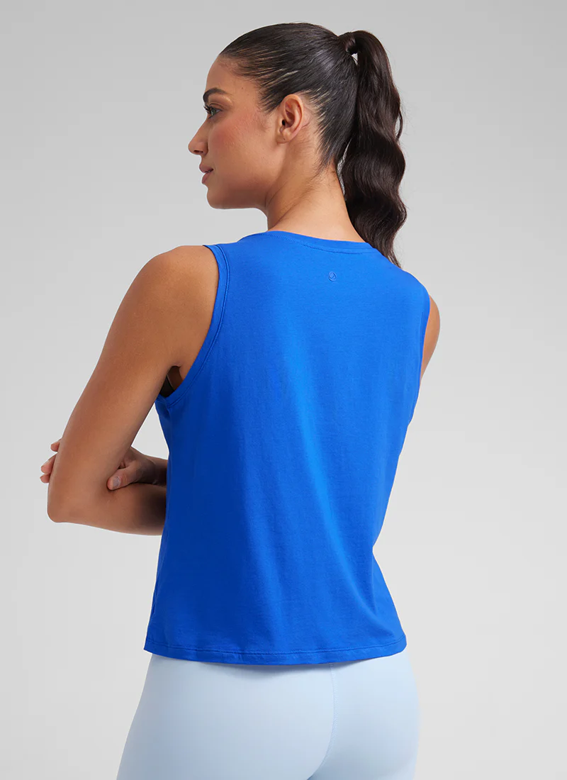 Pima Cotton Crop Round Neck Tank - Image 15