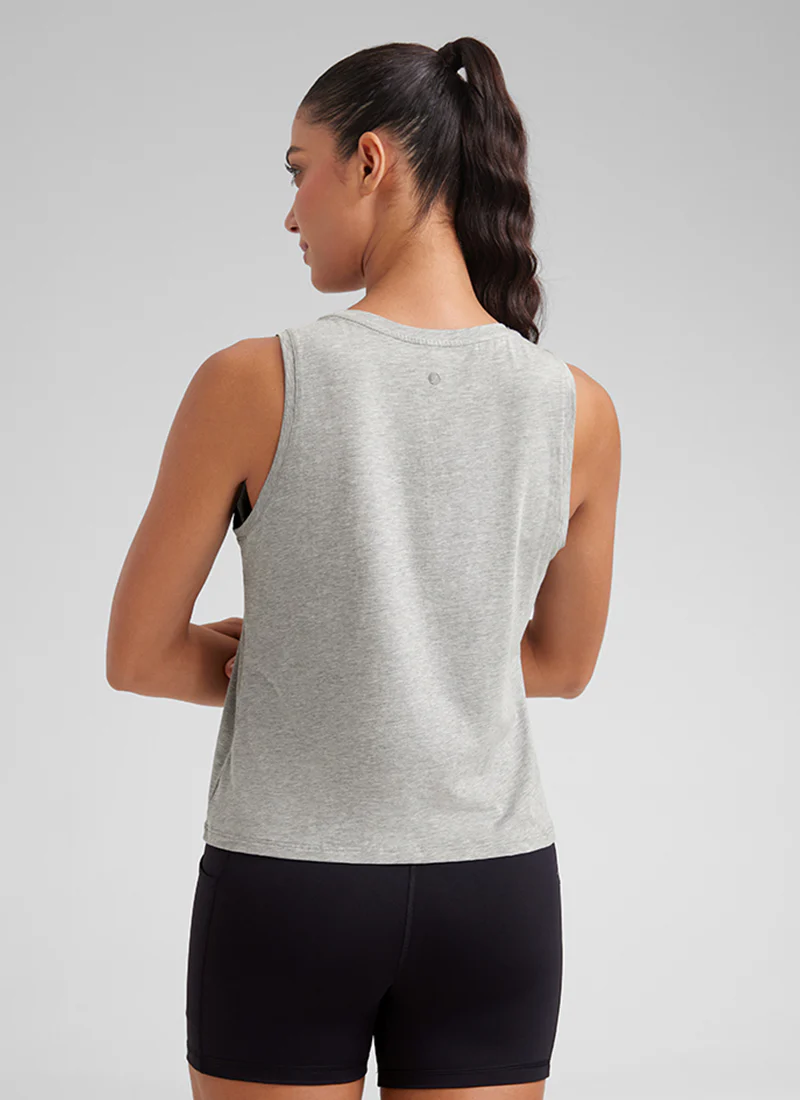 Pima Cotton Crop Round Neck Tank - Image 6