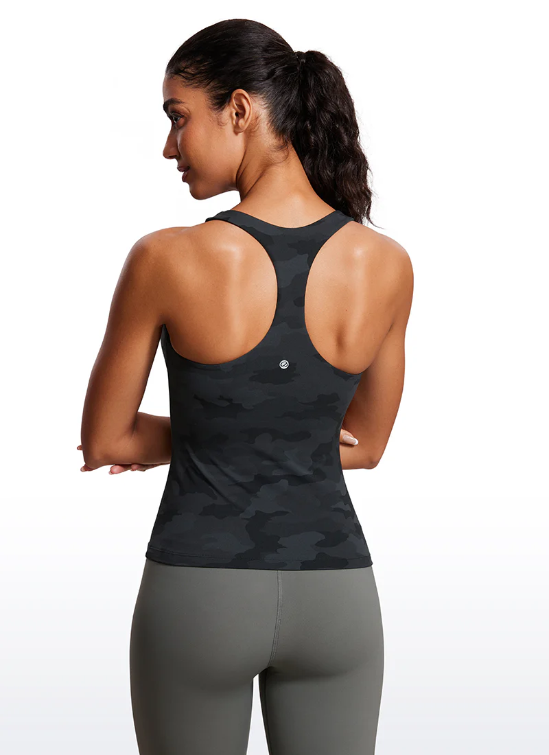 Butterluxe Waist Length Built in Bra Tank - Image 32