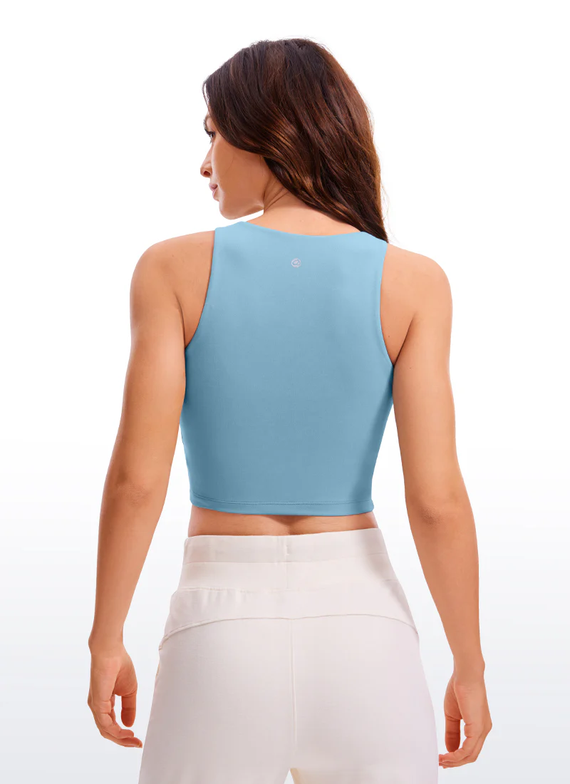 Butterluxe Cropped Wide Back Tank - Image 14