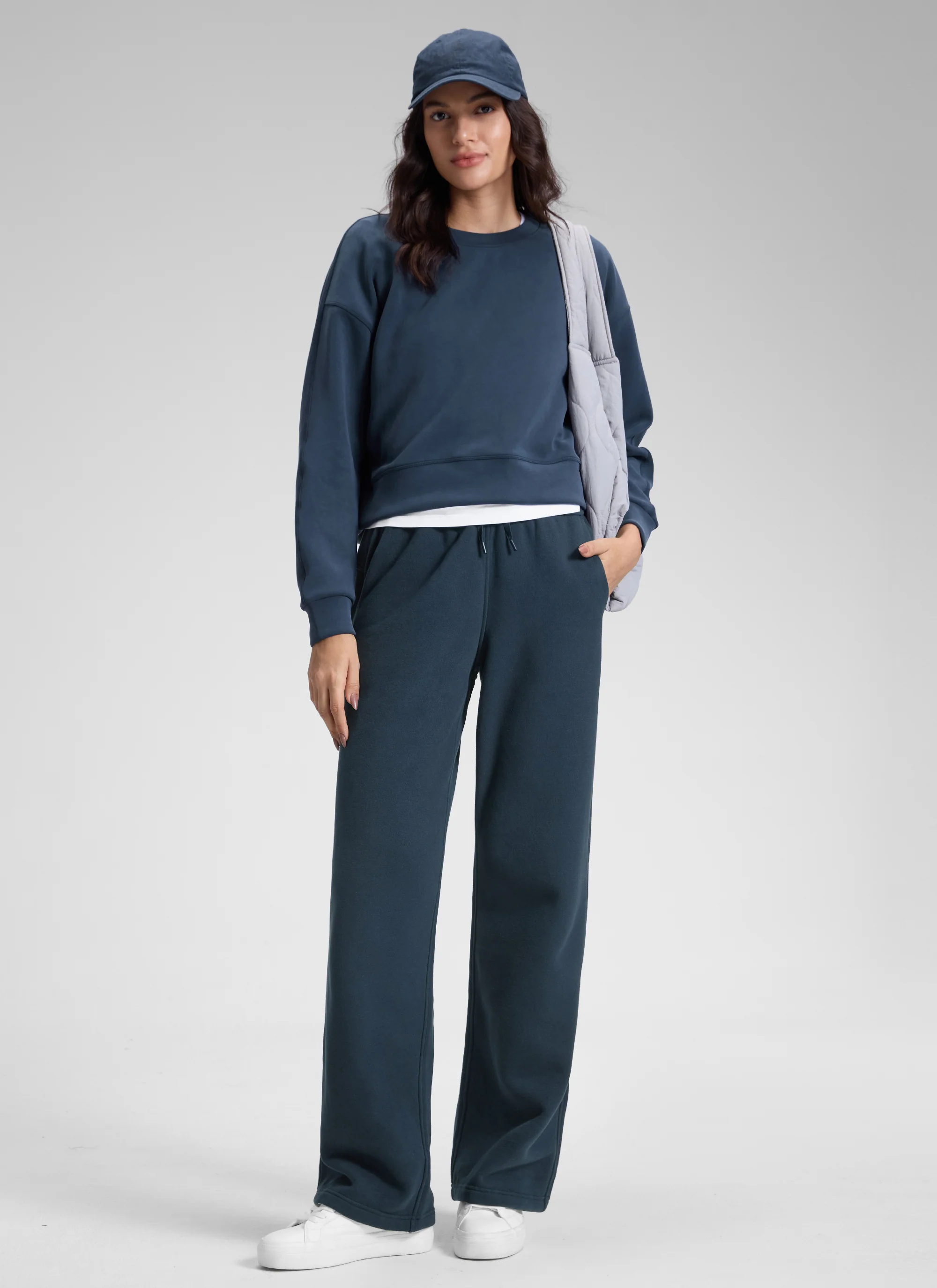 Fleece Lined Straight Leg Sweatpant 30'' - Image 21
