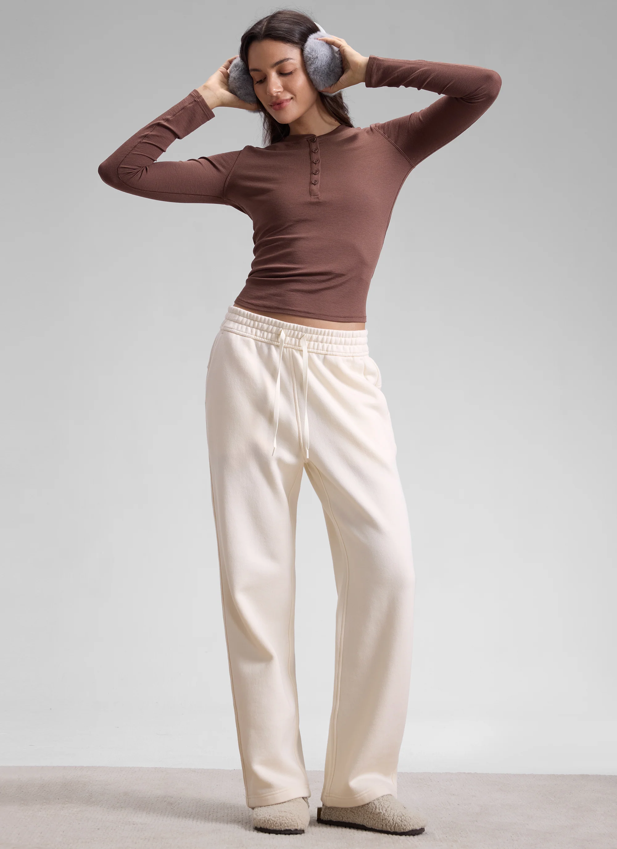 Fleece Lined Straight Leg Sweatpant 30'' - Image 33