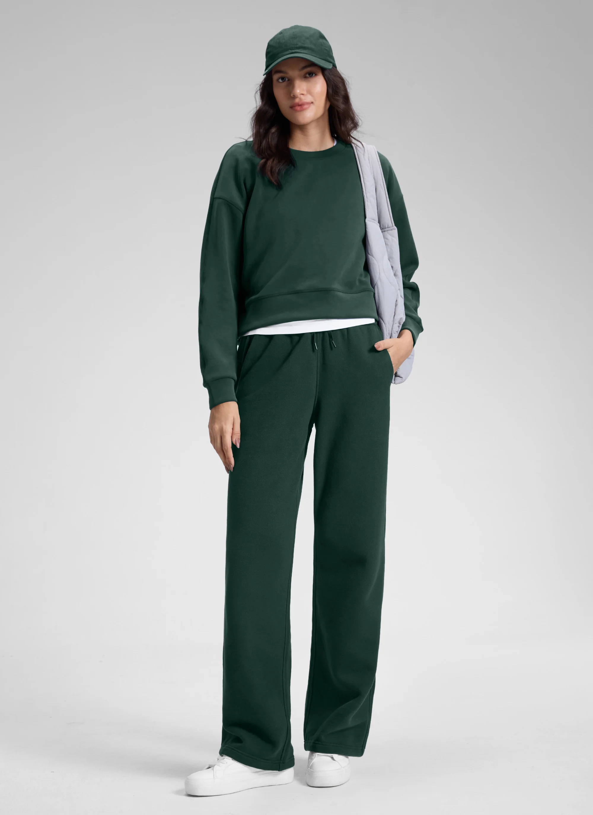 Fleece Lined Straight Leg Sweatpant 30'' - Image 51