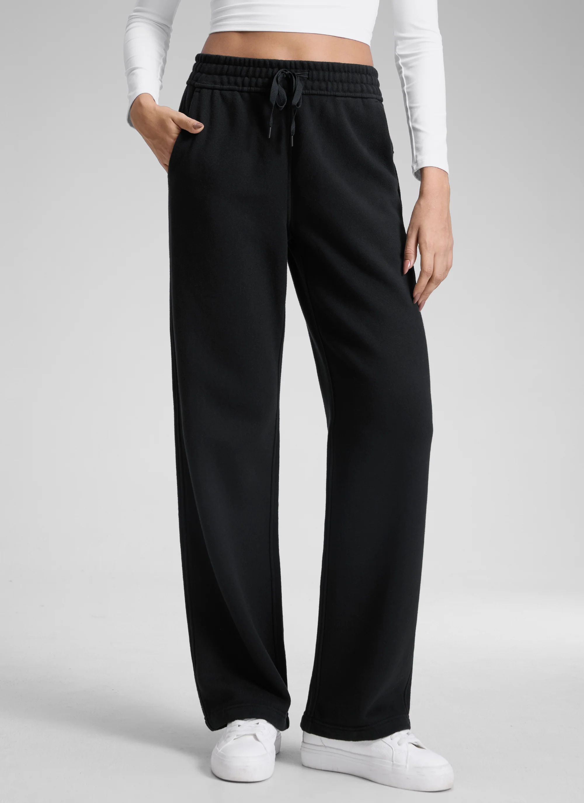 Fleece Lined Straight Leg Sweatpant 30'' - Image 7