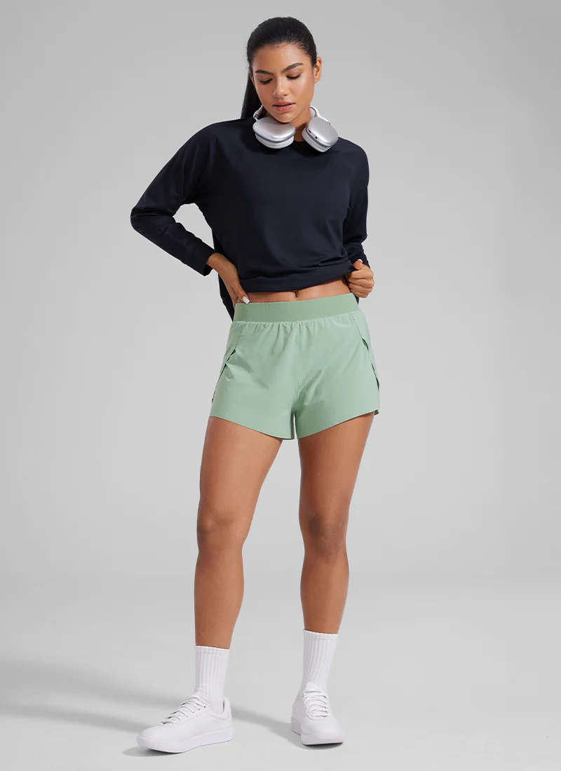 Feathery-Fit Soft Liner High Rise Shorts 2.5'' - Image 6