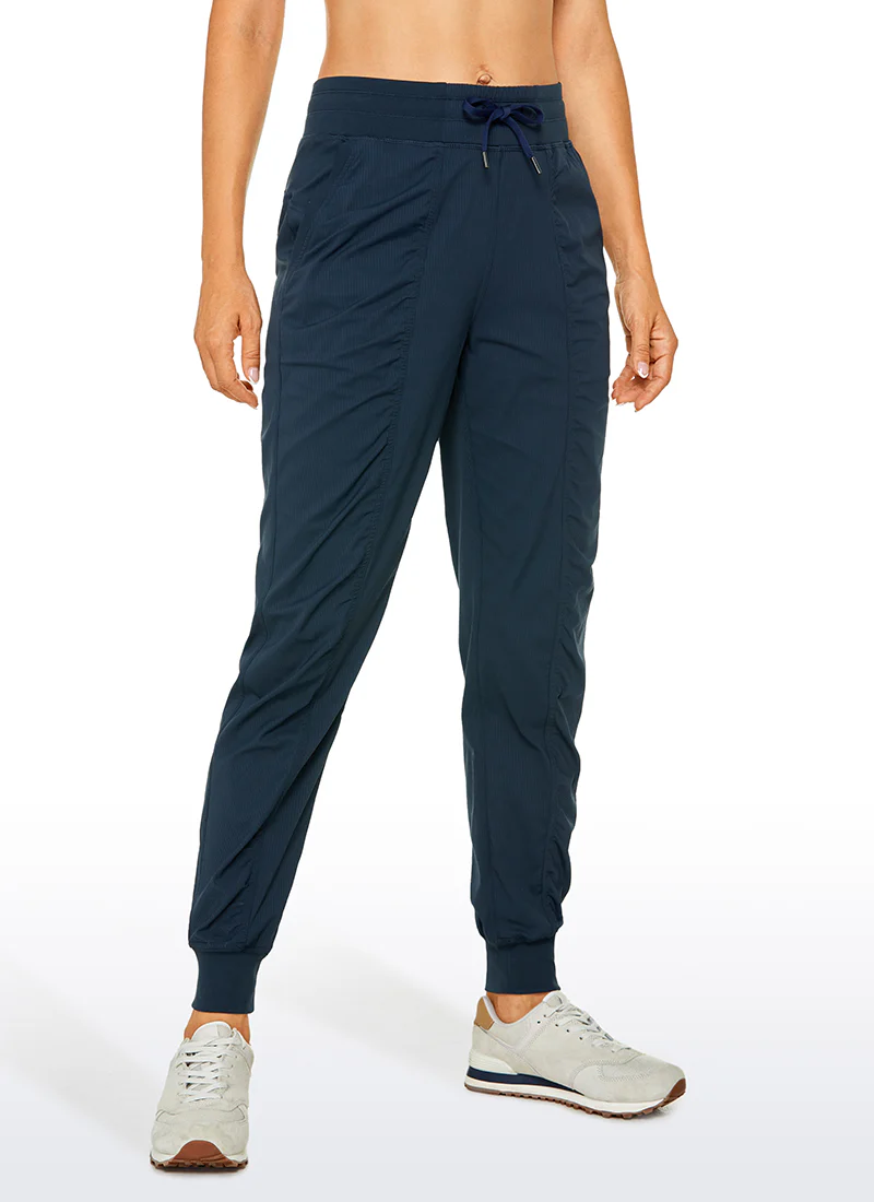 Striped Ruched Pocket Jogger 28'' - Image 11
