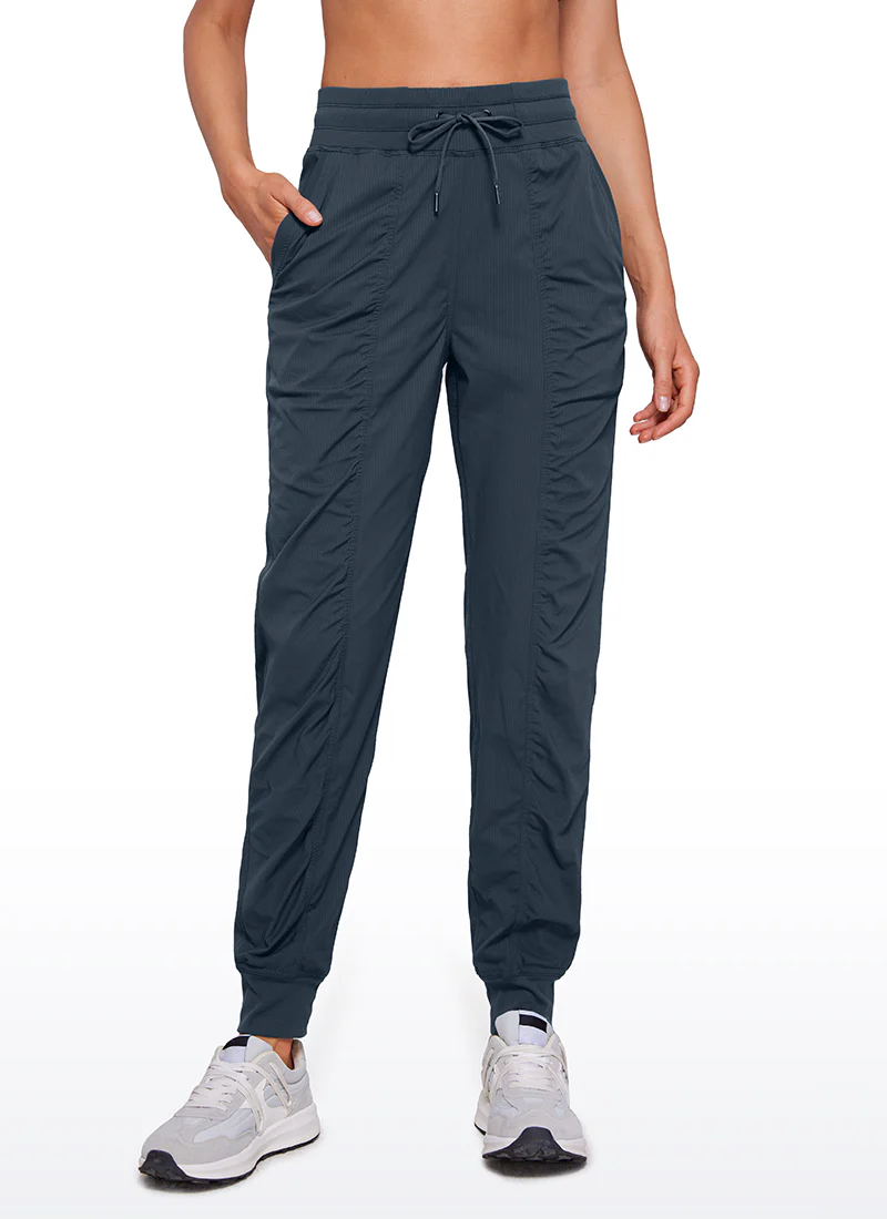 Striped Ruched Pocket Jogger 28'' - Image 24