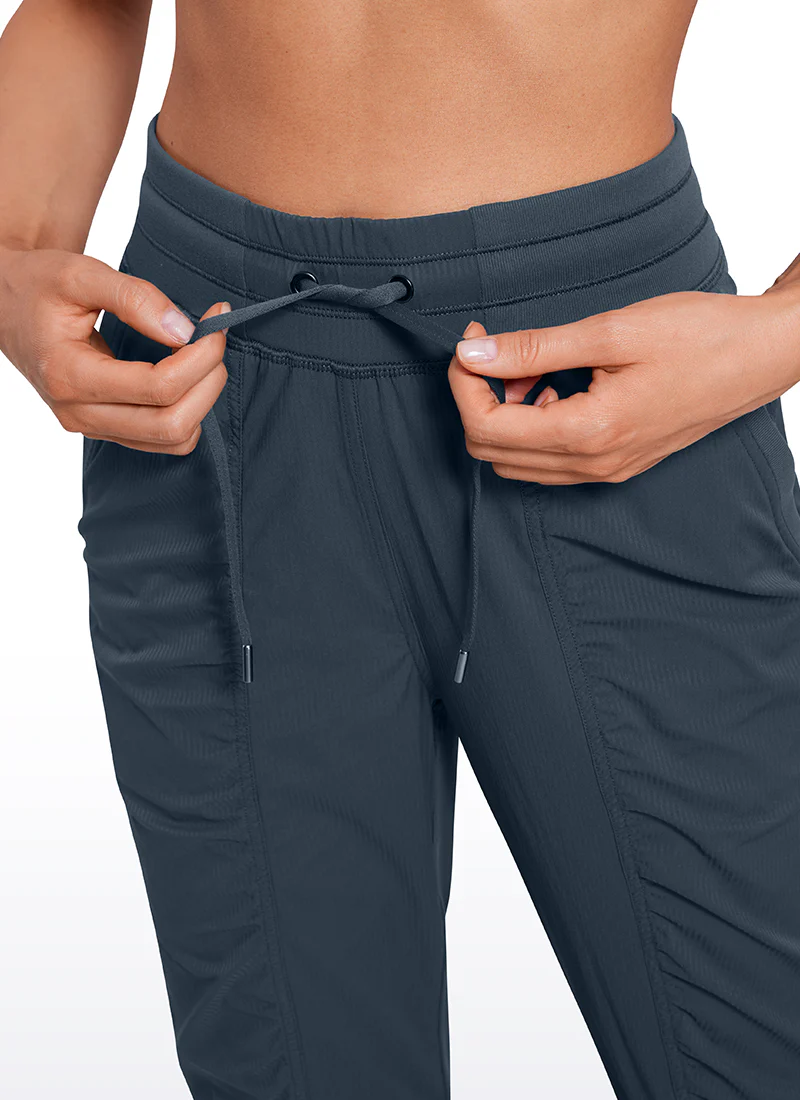 Striped Ruched Pocket Jogger 28'' - Image 27
