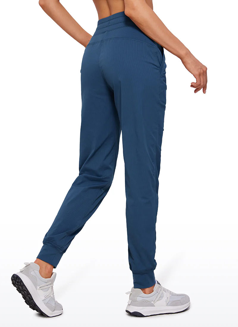 Striped Ruched Pocket Jogger 28'' - Image 29