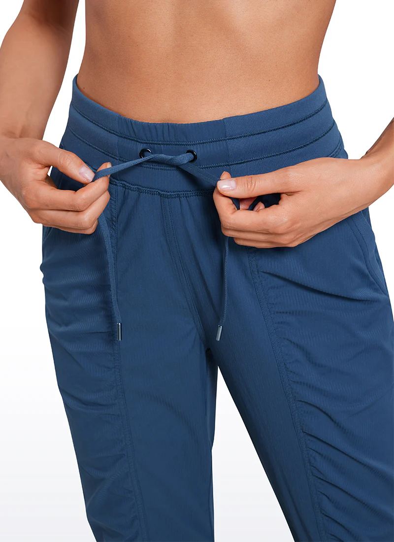 Striped Ruched Pocket Jogger 28'' - Image 31