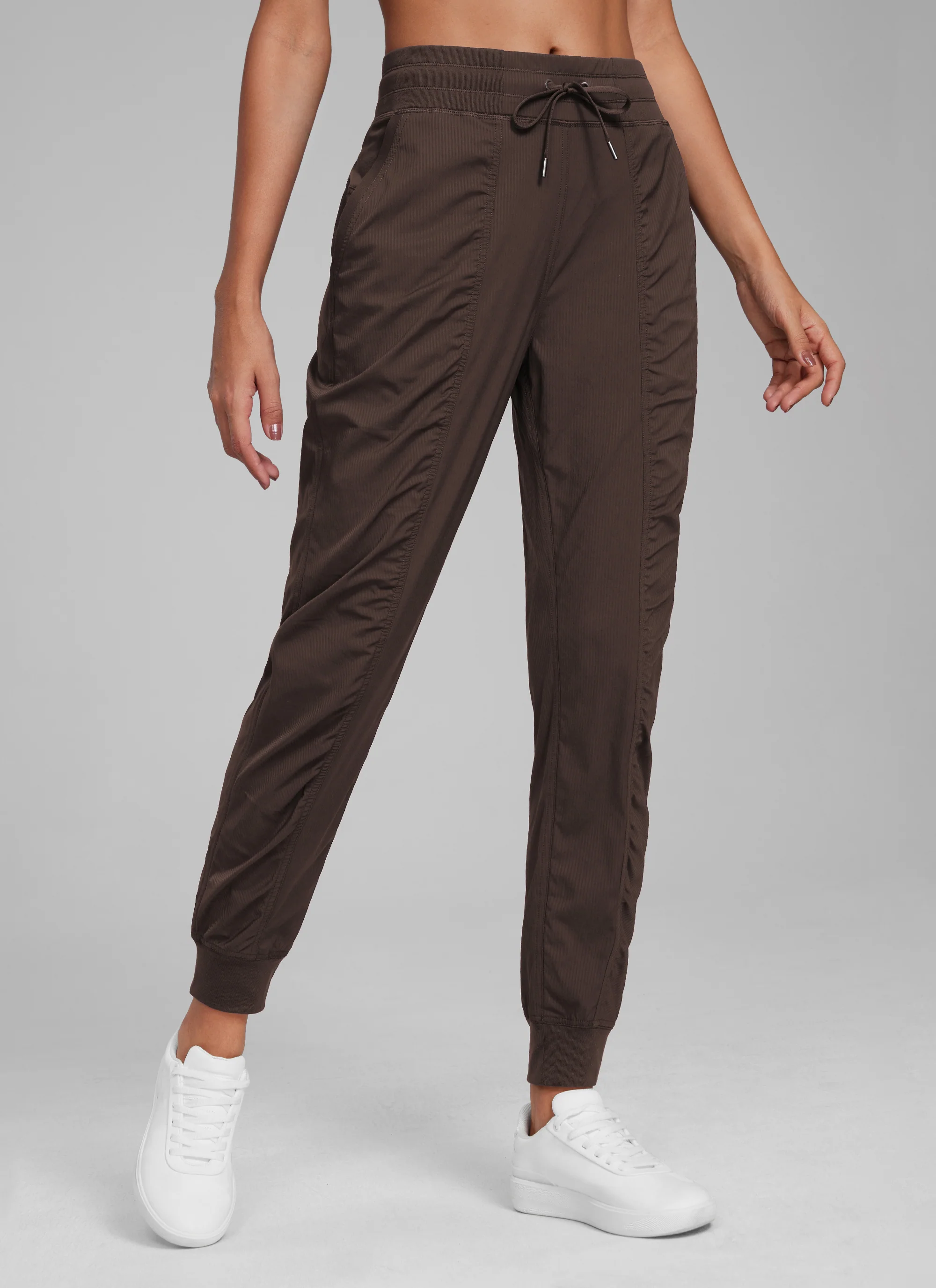 Striped Ruched Pocket Jogger 28'' - Image 11