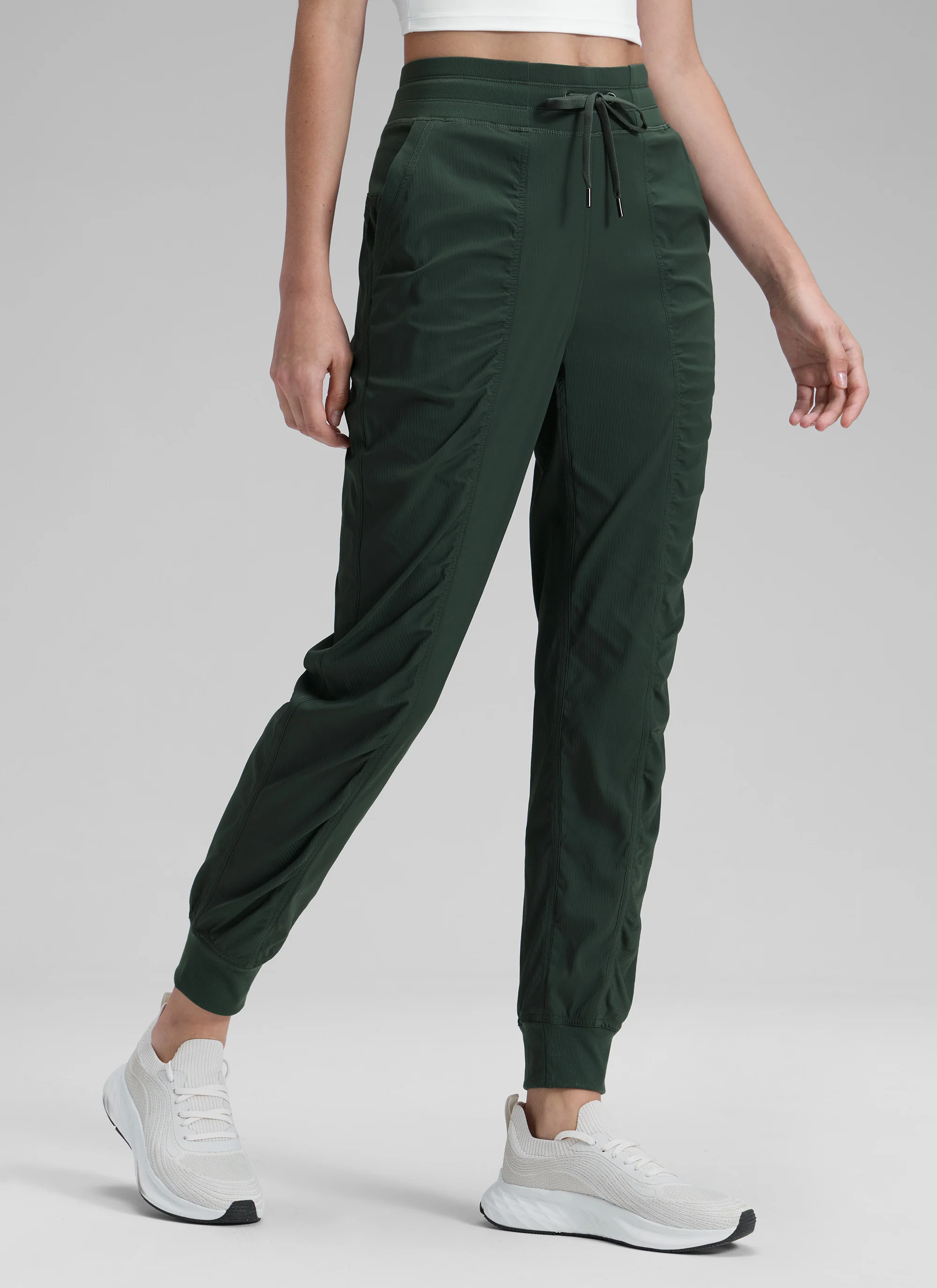Striped Ruched Pocket Jogger 28'' - Image 15
