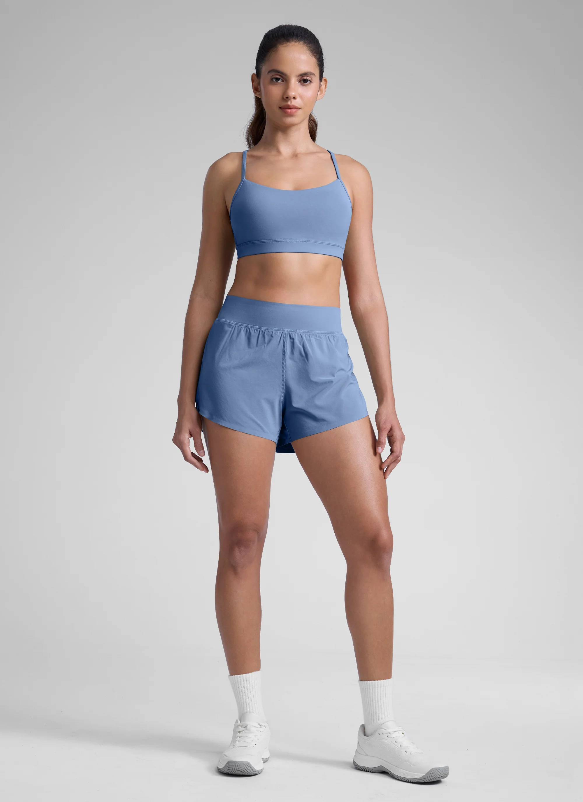 Feathery-Fit Soft Dolphin Lined Shorts 3'' - Image 15