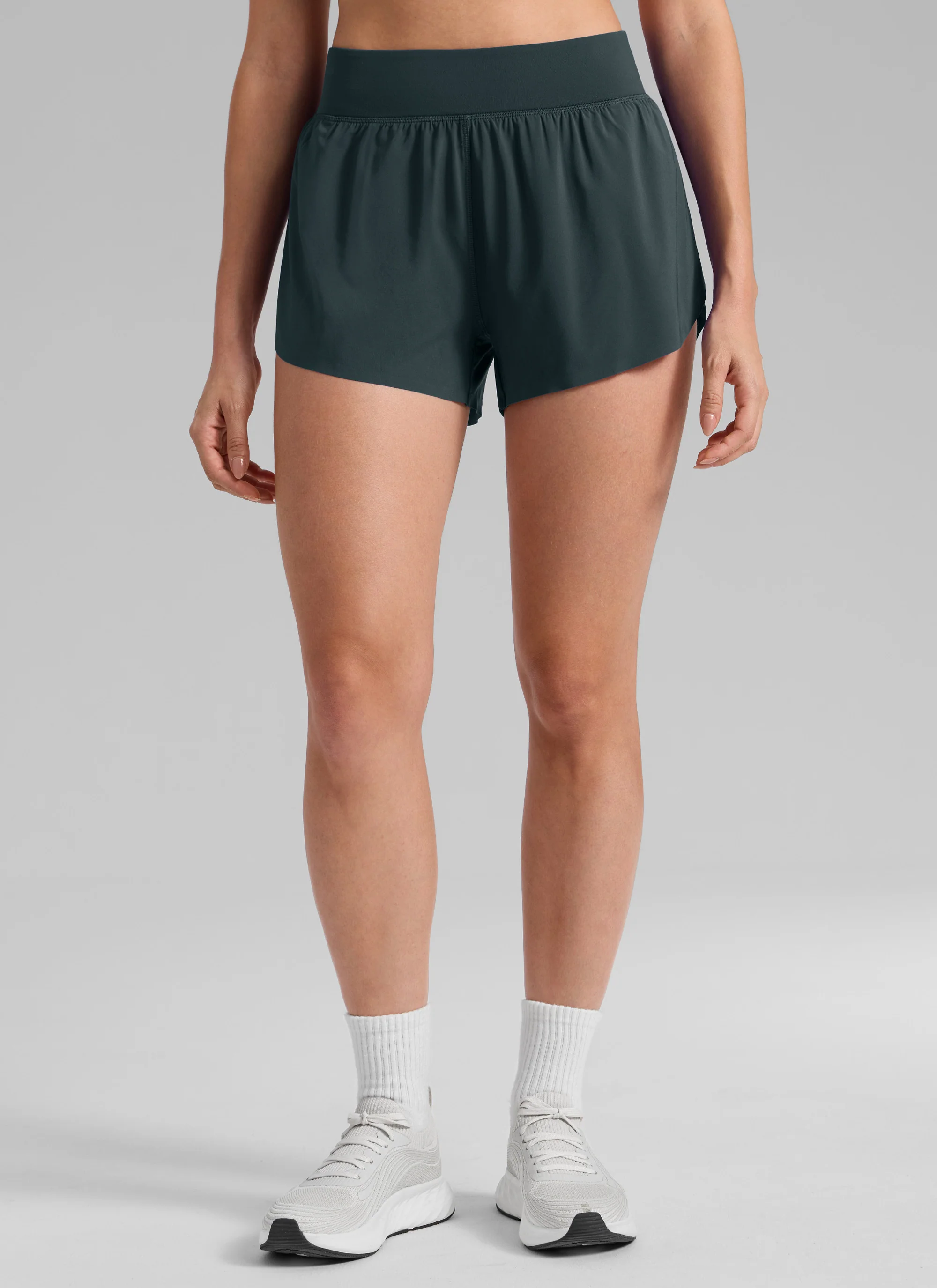 Feathery-Fit Soft Dolphin Lined Shorts 3'' - Image 9