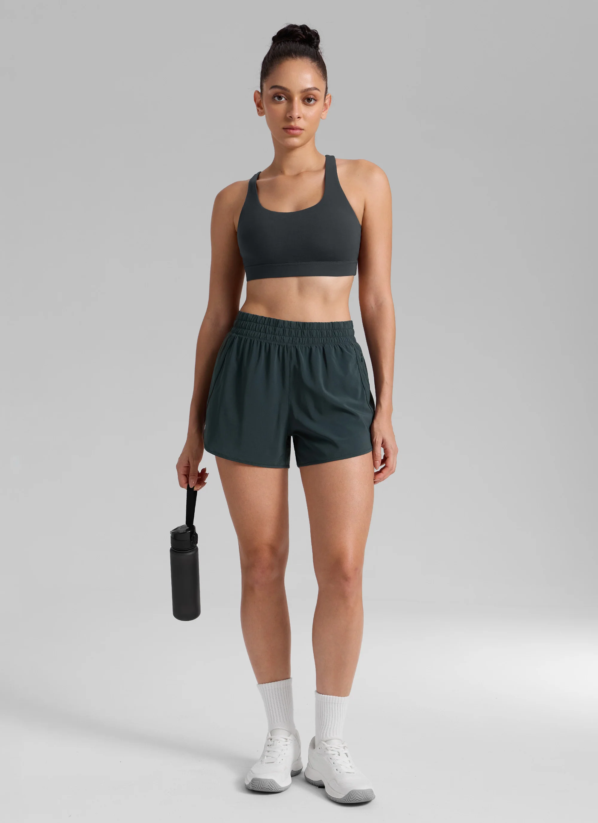 Feathery-Fit Soft High Rise Lined Shorts 3'' - Image 13