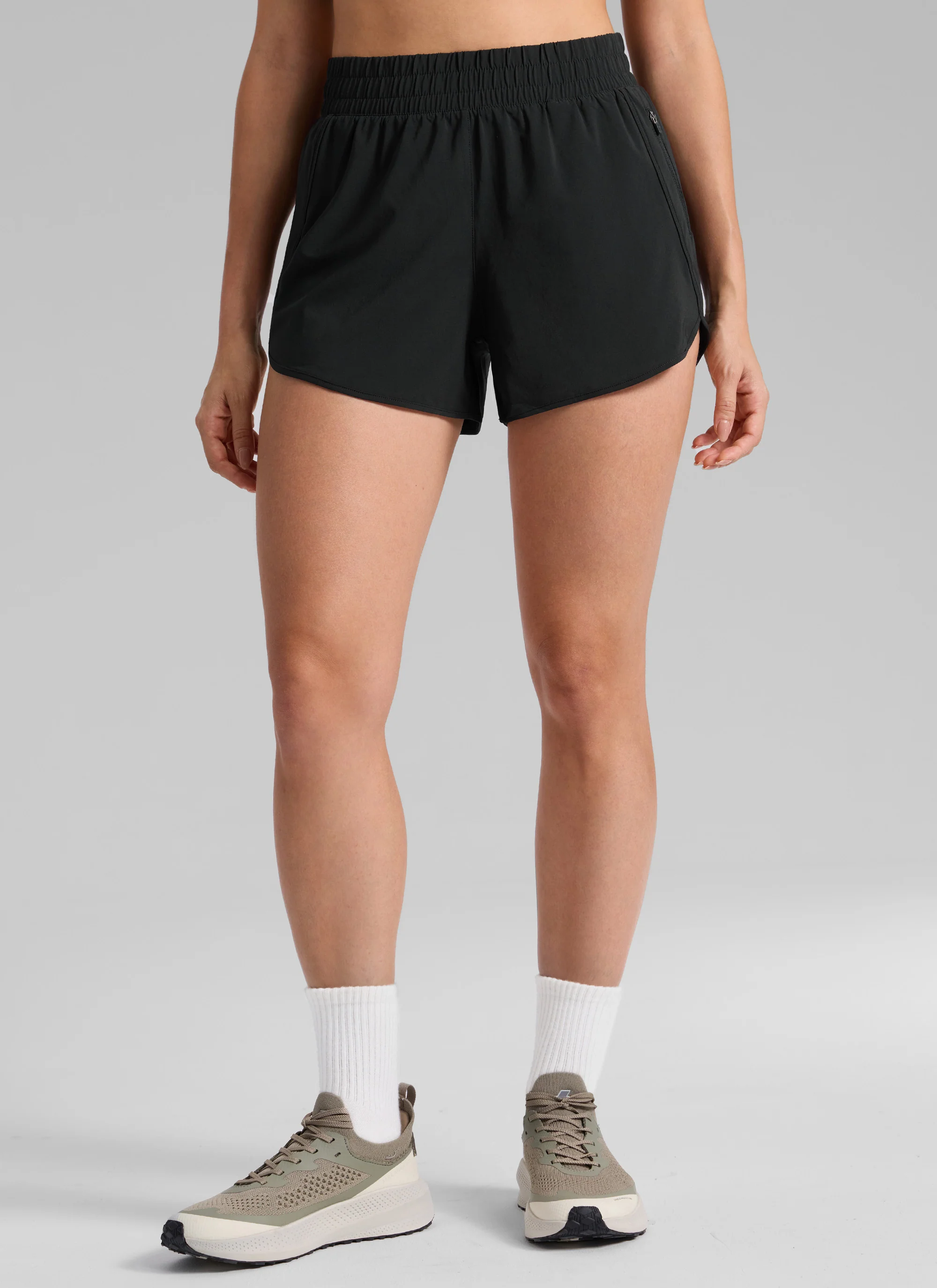 Feathery-Fit Soft High Rise Lined Shorts 3'' - Image 6