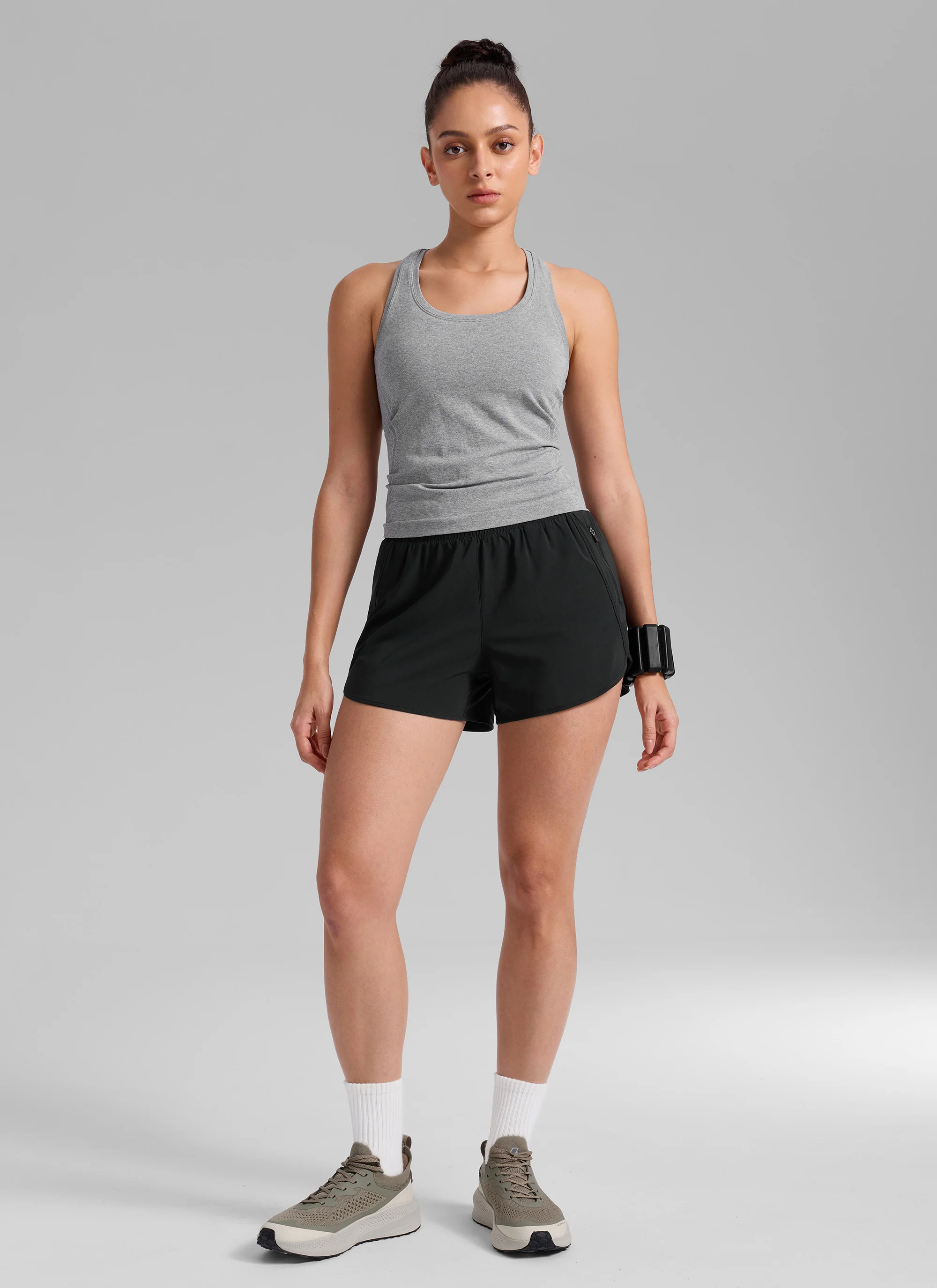 Feathery-Fit Soft High Rise Lined Shorts 3'' - Image 8