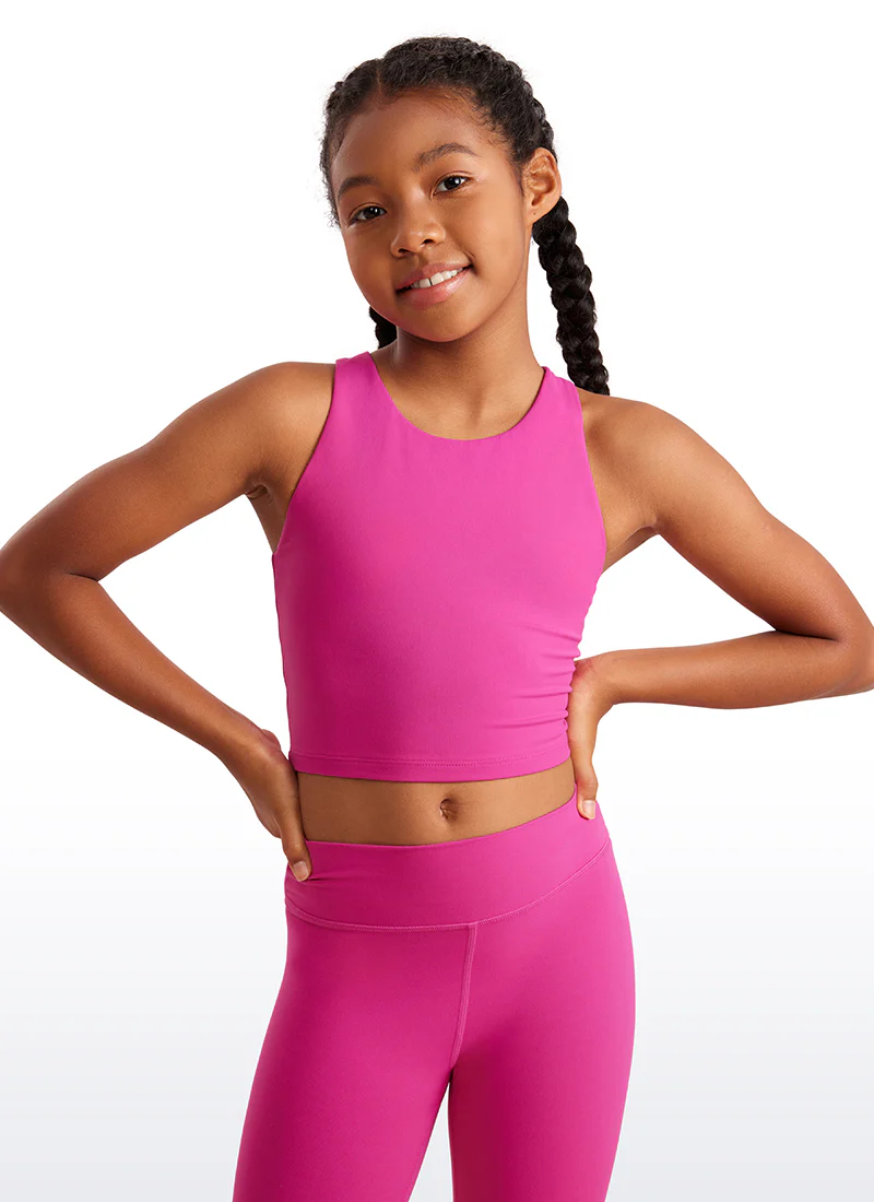 Butterluxe Girls Double Lined Racerback Tank Tops - Image 16