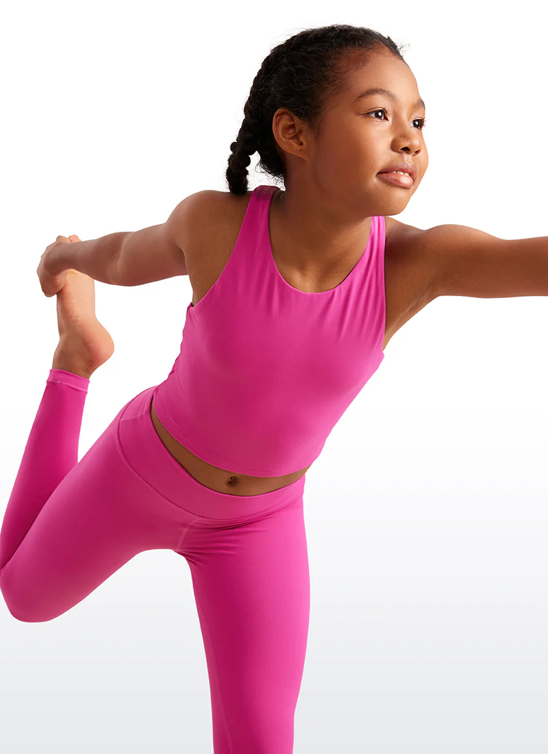 Butterluxe Girls Double Lined Racerback Tank Tops - Image 19